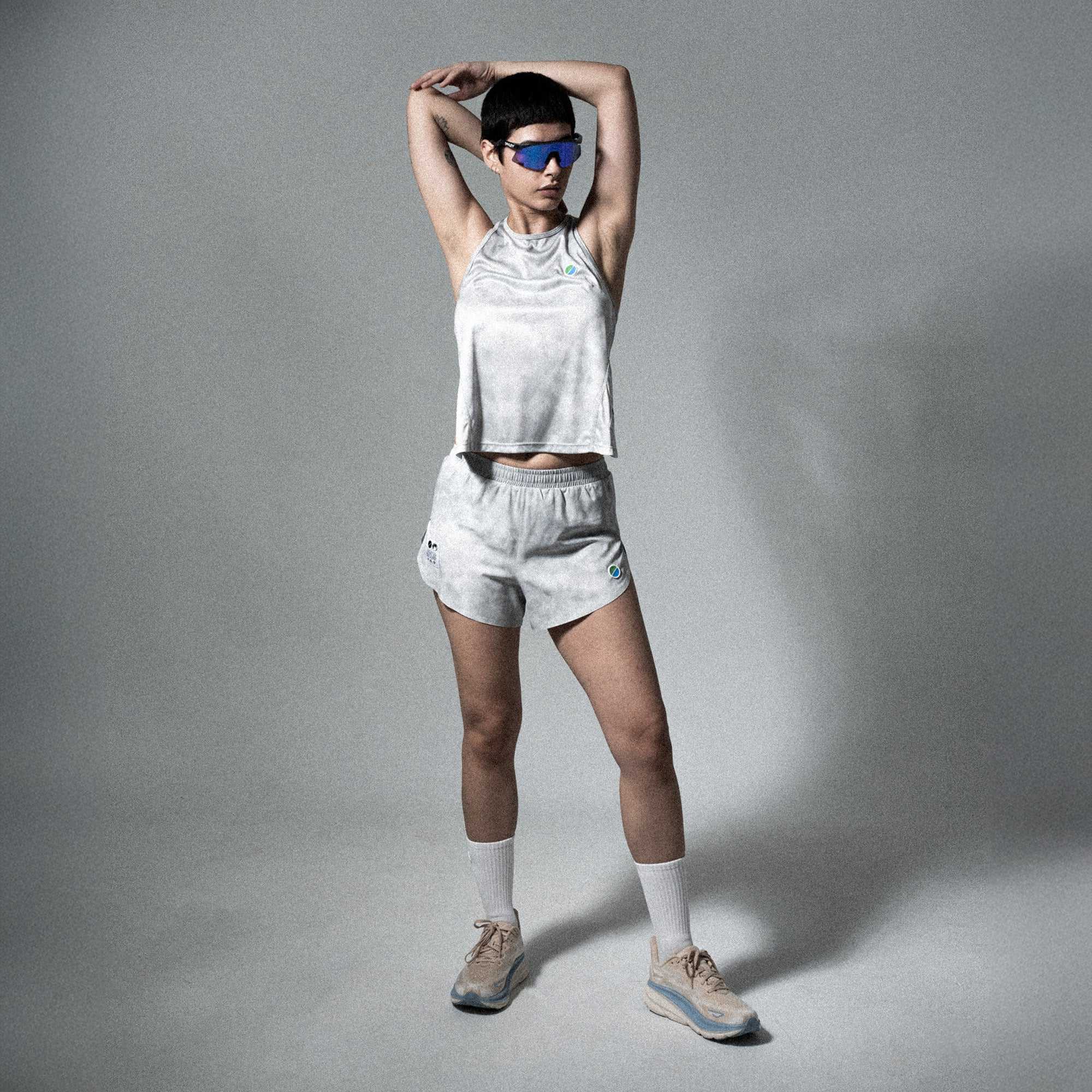 V3 Core WMNS Race Tank Grey Tie-Dye