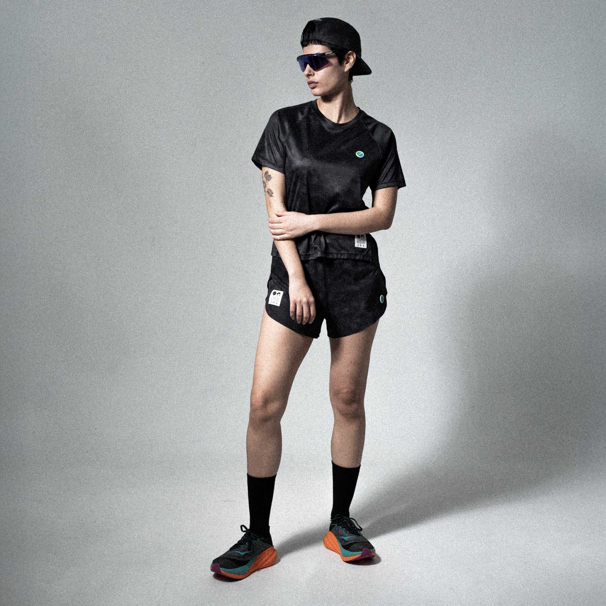 V3 Core WMNS 3" Shorts Black Tie-Dye