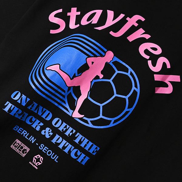 NIVELCRACK X FRESH PATTERNS COLLECTIVE - TEE BLACK