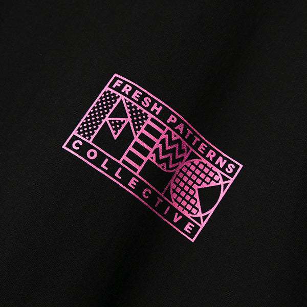 NIVELCRACK X FRESH PATTERNS COLLECTIVE - TEE BLACK