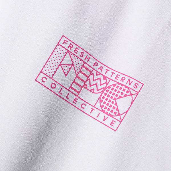 NIVELCRACK X FRESH PATTERNS COLLECTIVE - TEE WHITE