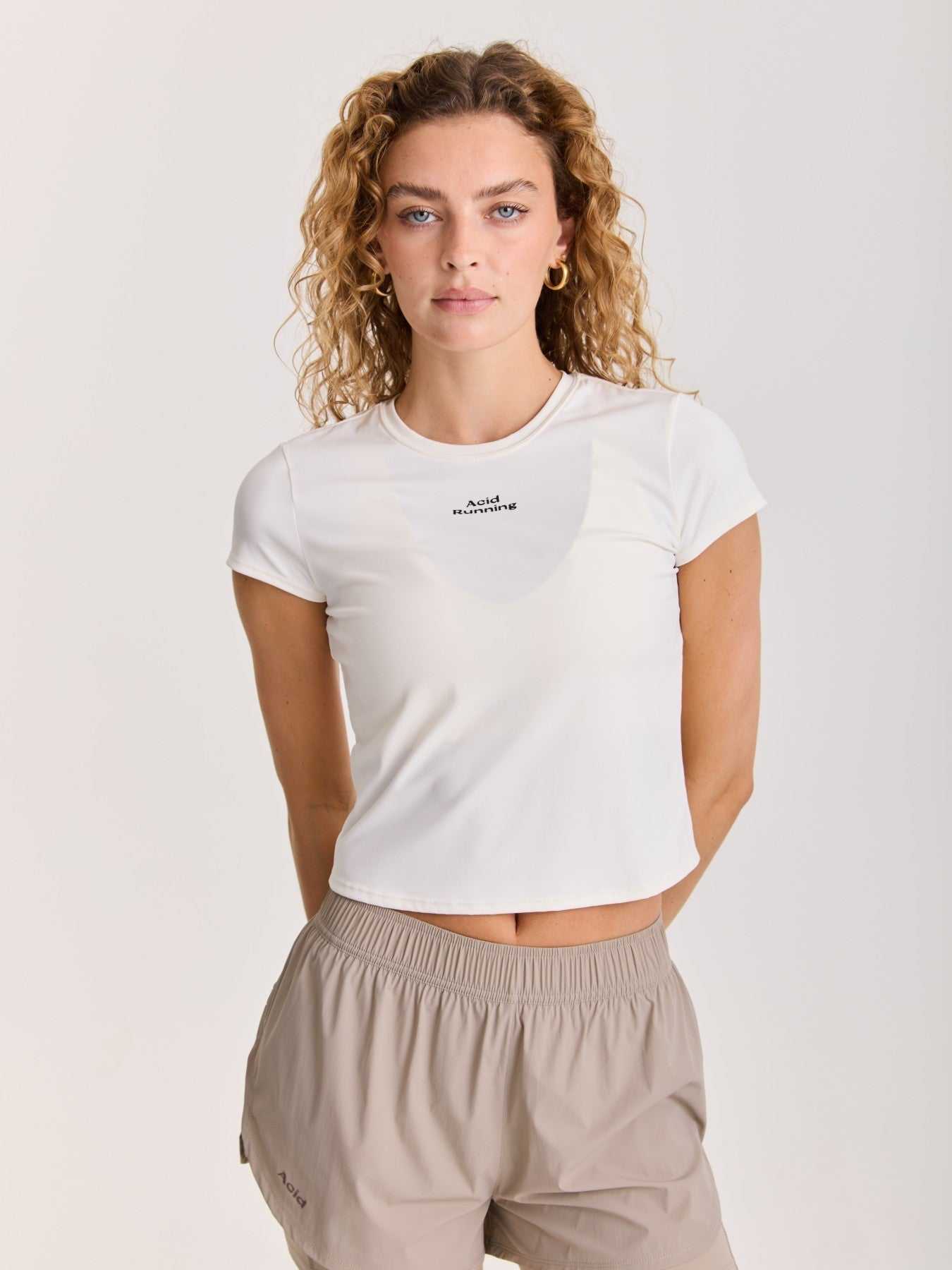 Women's Fitted T-Shirt - Bone