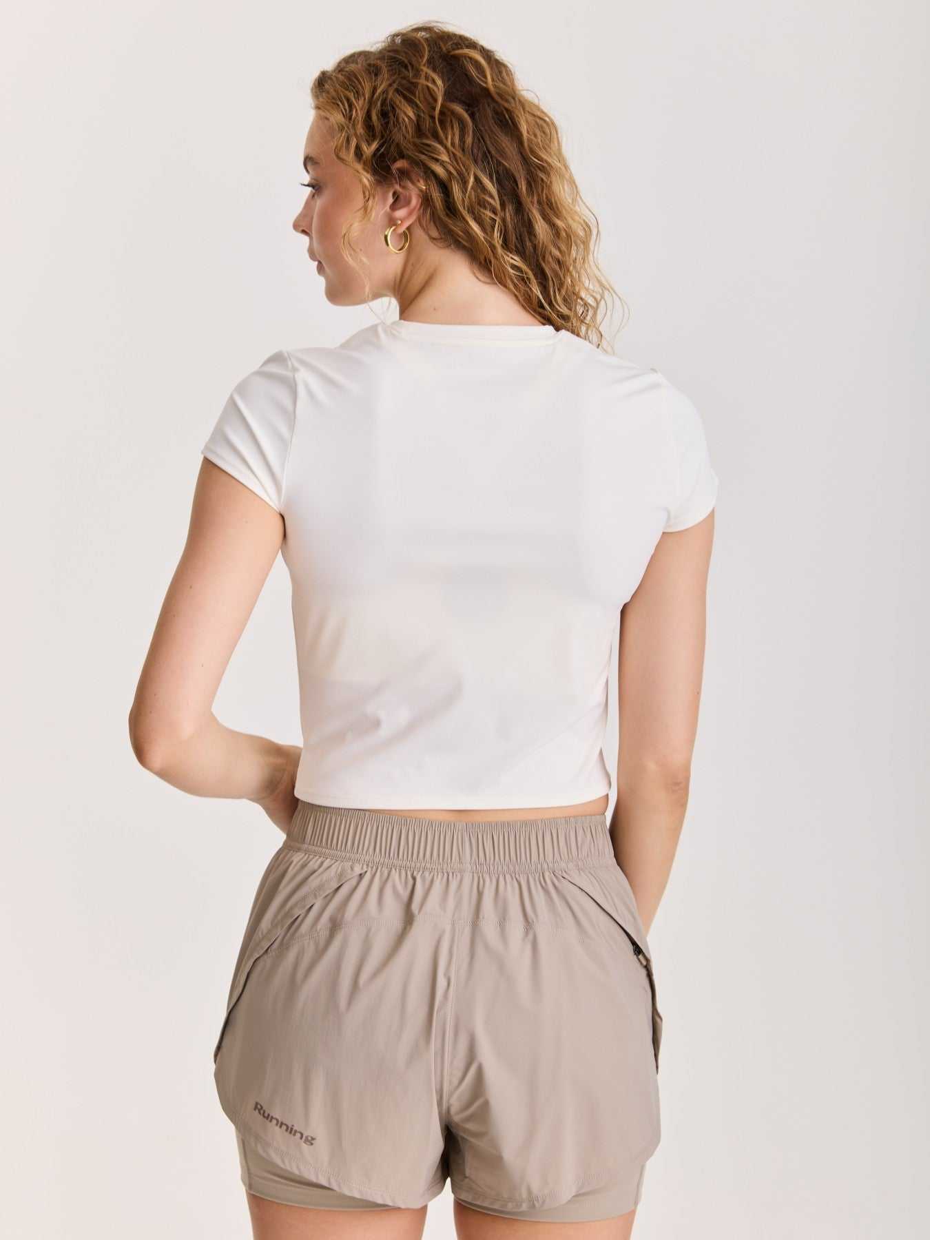 Women's Fitted T-Shirt - Bone