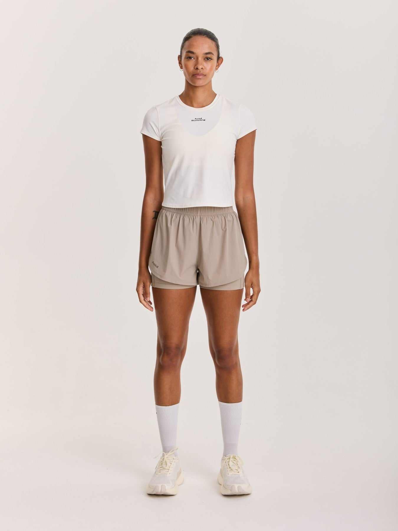 Women's Fitted T-Shirt - Bone