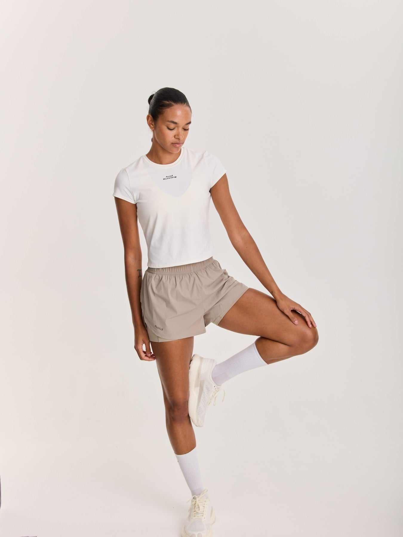 Women's Fitted T-Shirt - Bone