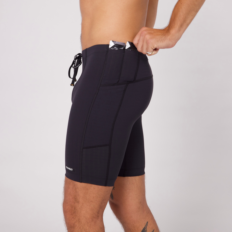 Gridlock™ Next Gen 7 Pocket Half Tights with multiple pockets showcasing stretch and fit.