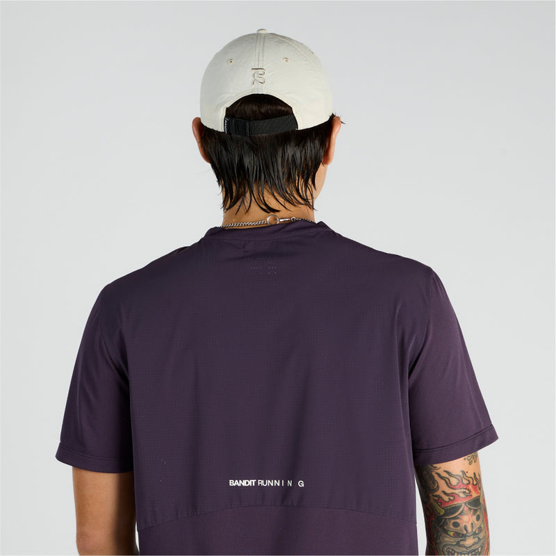 Cream Japanese Nylon Dad Hat with embroidered logo, grid-patterned ripstop, adjustable strap, water-repellent, eco-friendly design.