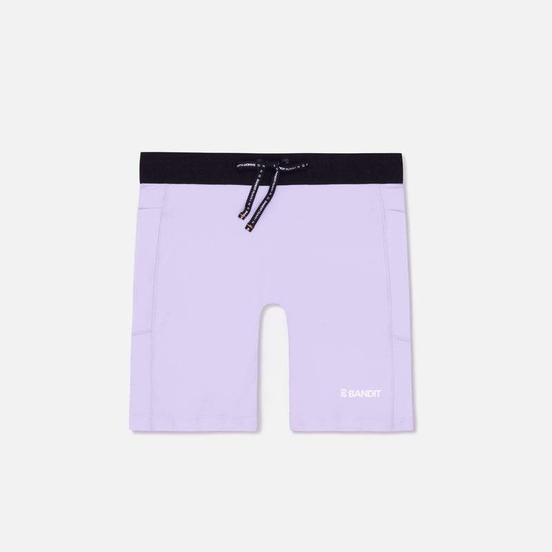 Stamina™ 7" Women's Compression Shorts in Light Thistle color.