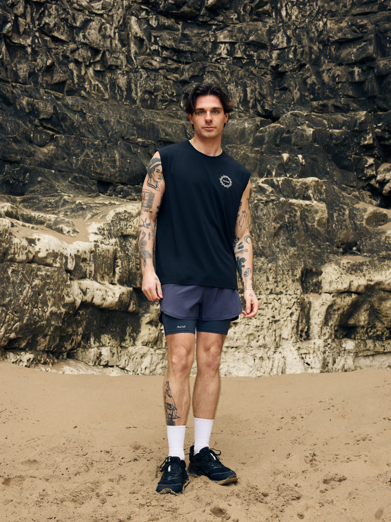Men's The Good Fight Tank - Black