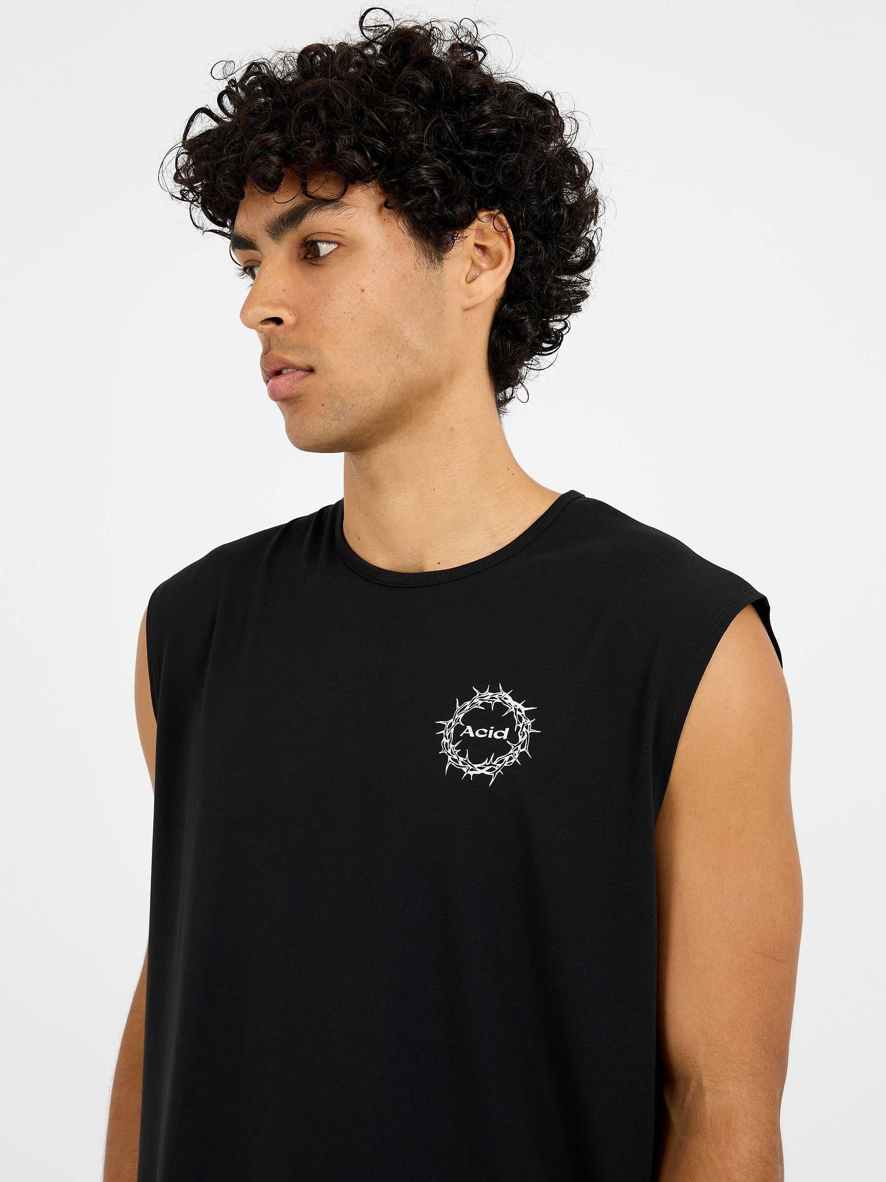 Men's The Good Fight Tank - Black