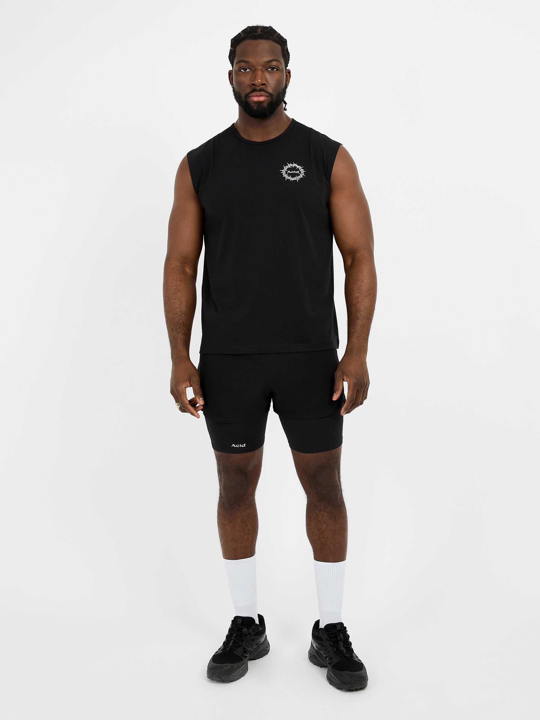 Men's The Good Fight Tank - Black