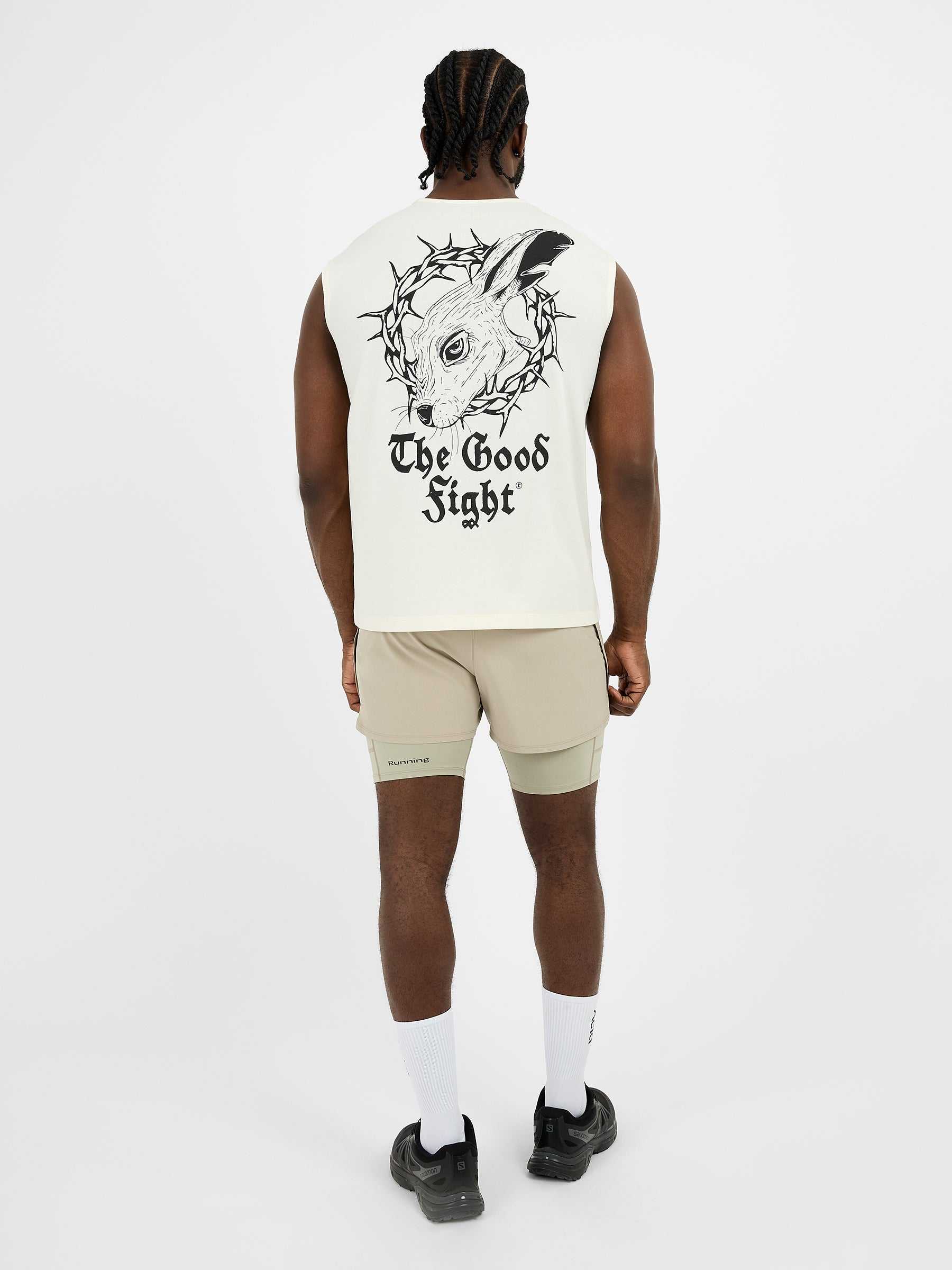 Men's The Good Fight Tank - Bone