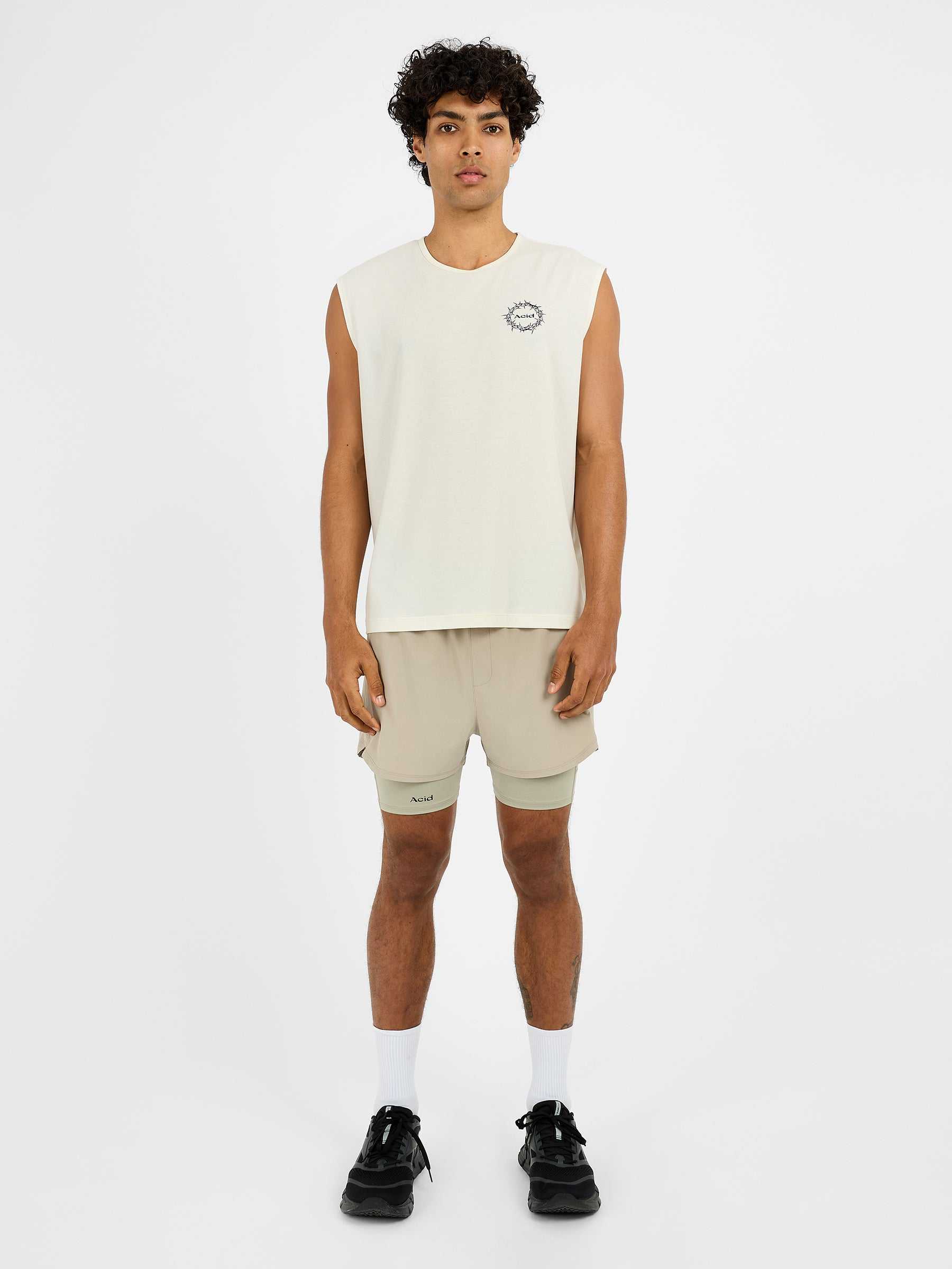 Men's The Good Fight Tank - Bone