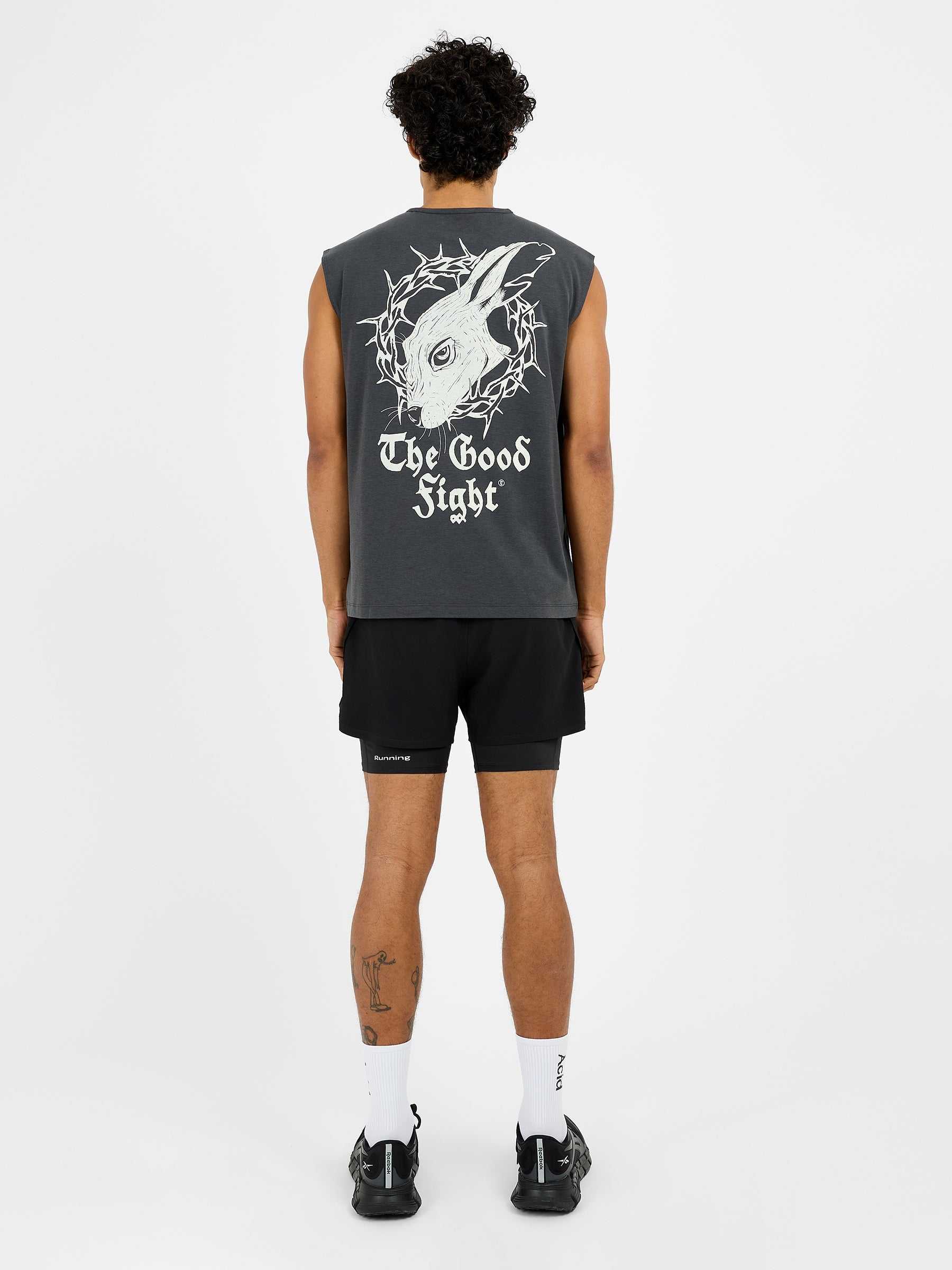 Men's The Good Fight Tank - Graphite