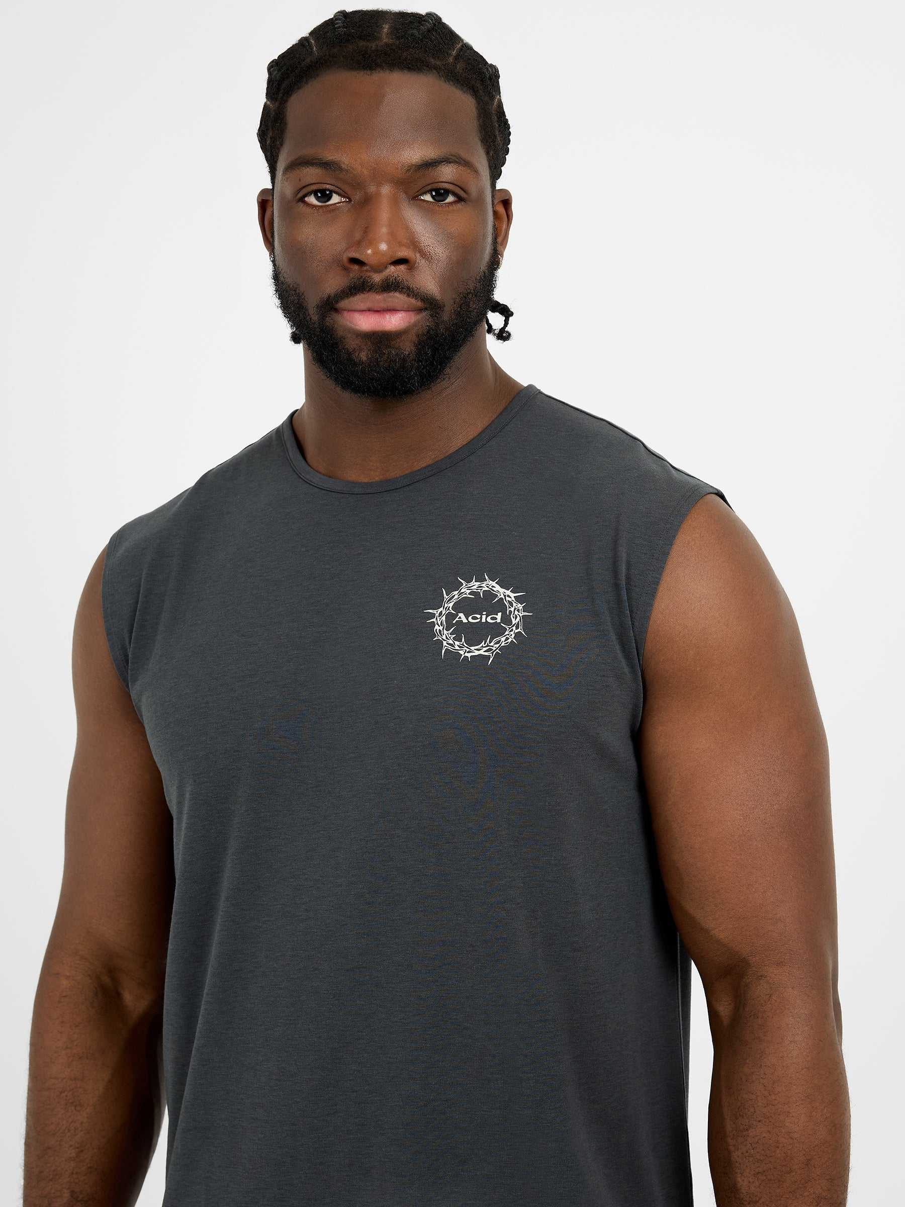 Men's The Good Fight Tank - Graphite