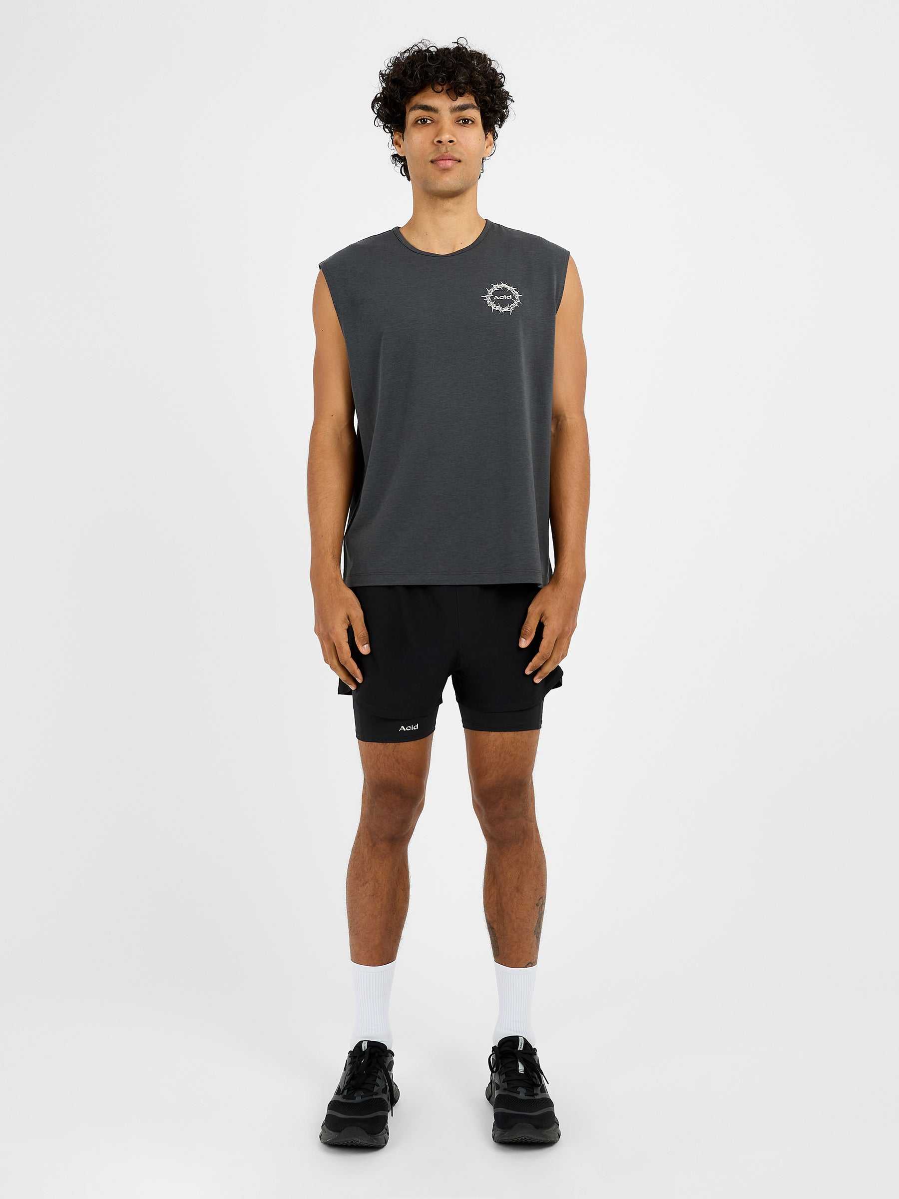 Men's The Good Fight Tank - Graphite