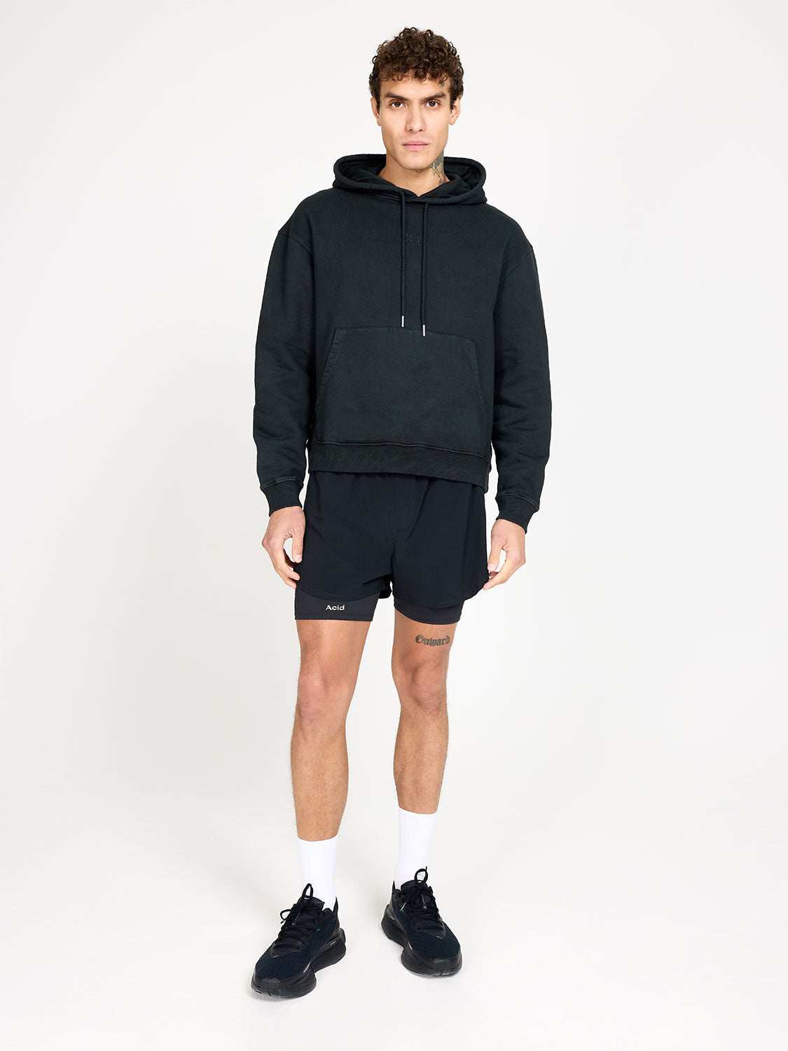 Heavyweight Hoodie - Washed Black