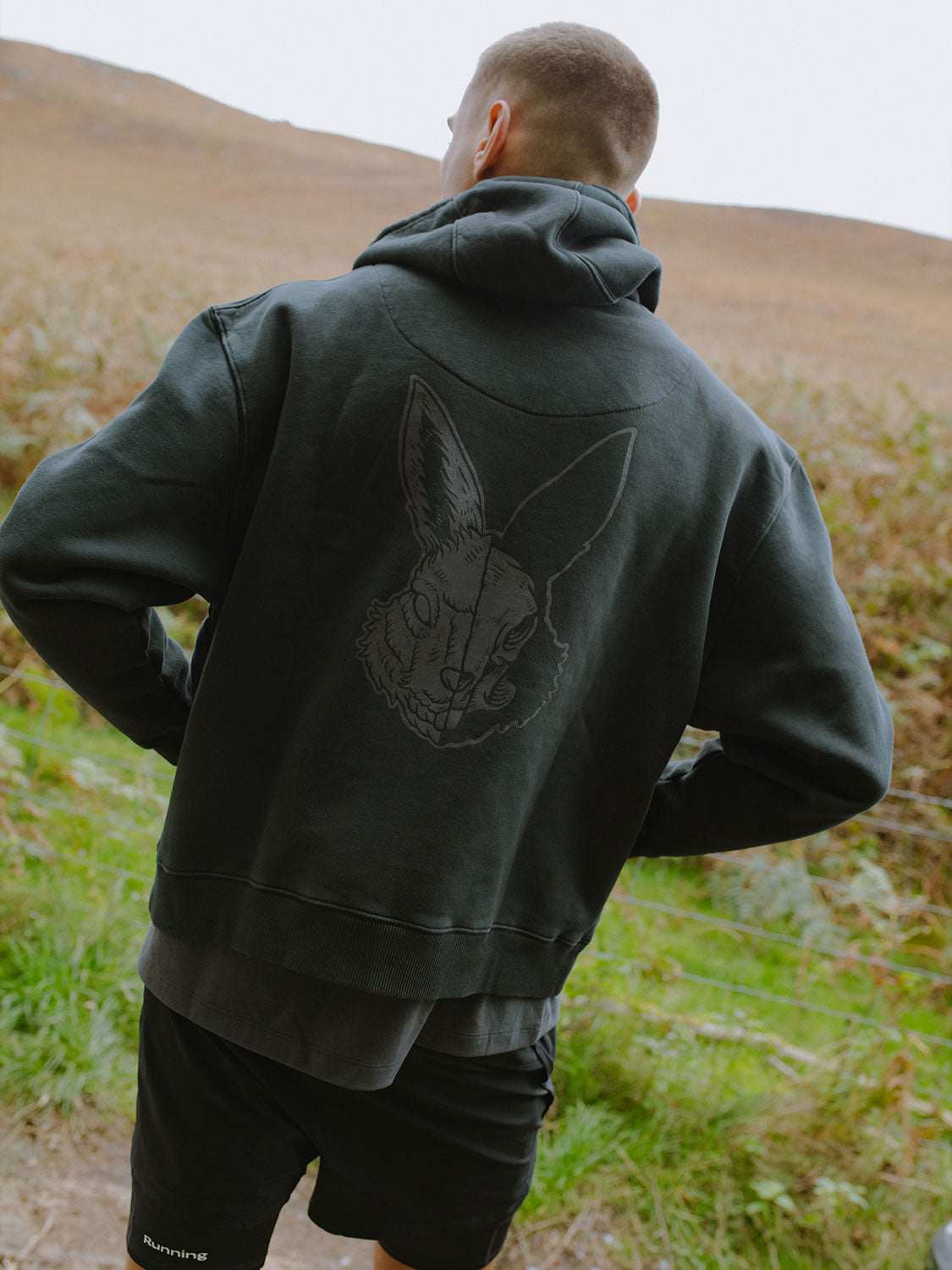 Heavyweight Hoodie - Washed Black