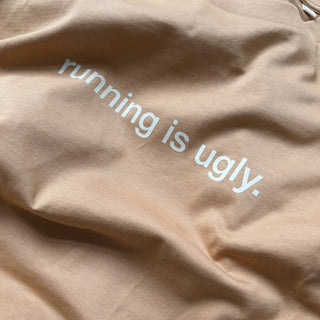 tee, running is ugly, latte.