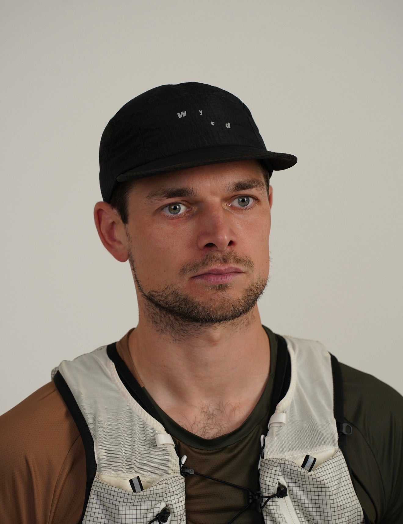 Local Motion Cap Motion Cap: Lightweight Black 5-Panel Cap with Technical Mesh Panels ...