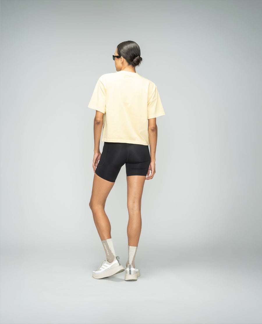 Women SS Core Loop T-Shirt Yellow