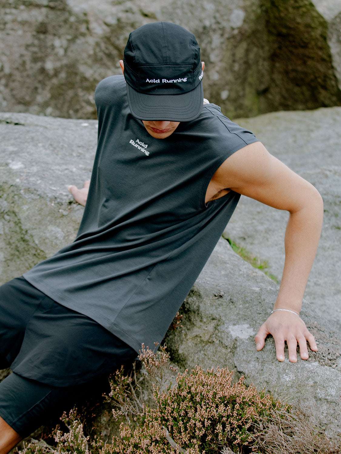 Men's Logo Tank - Graphite