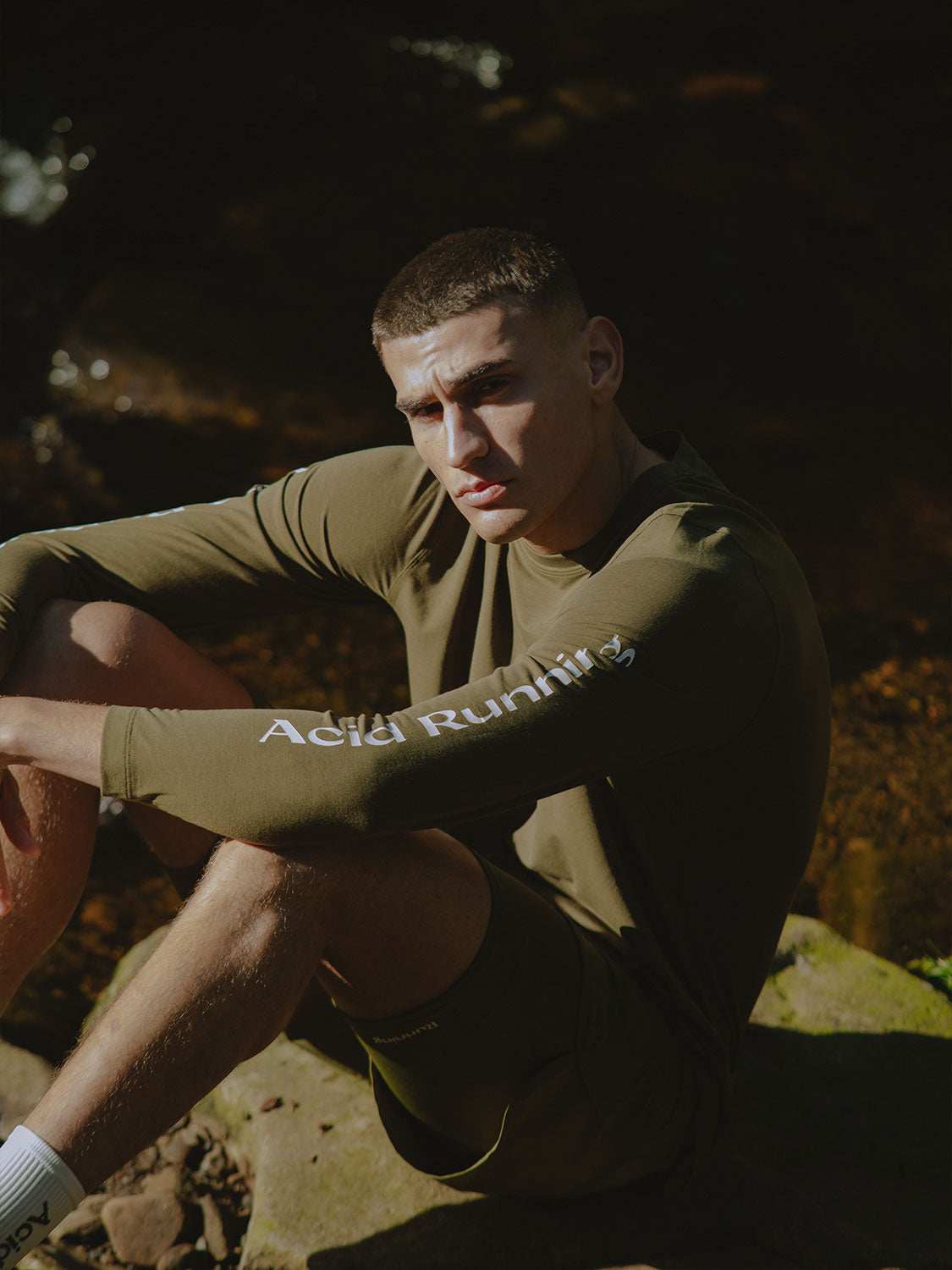 Long Sleeve T-shirt - Dark Olive