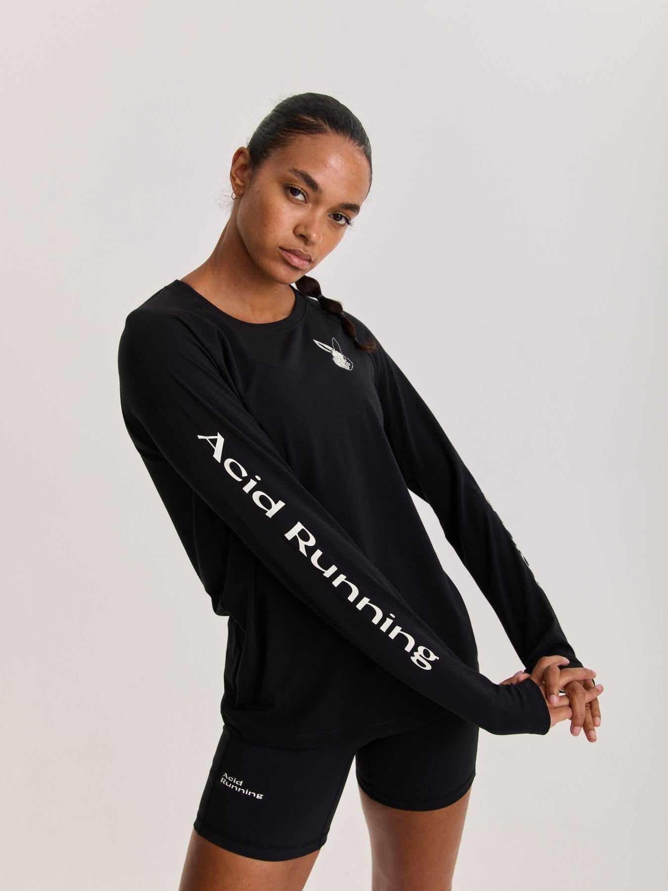 Women's Long Sleeve T-Shirt - Black