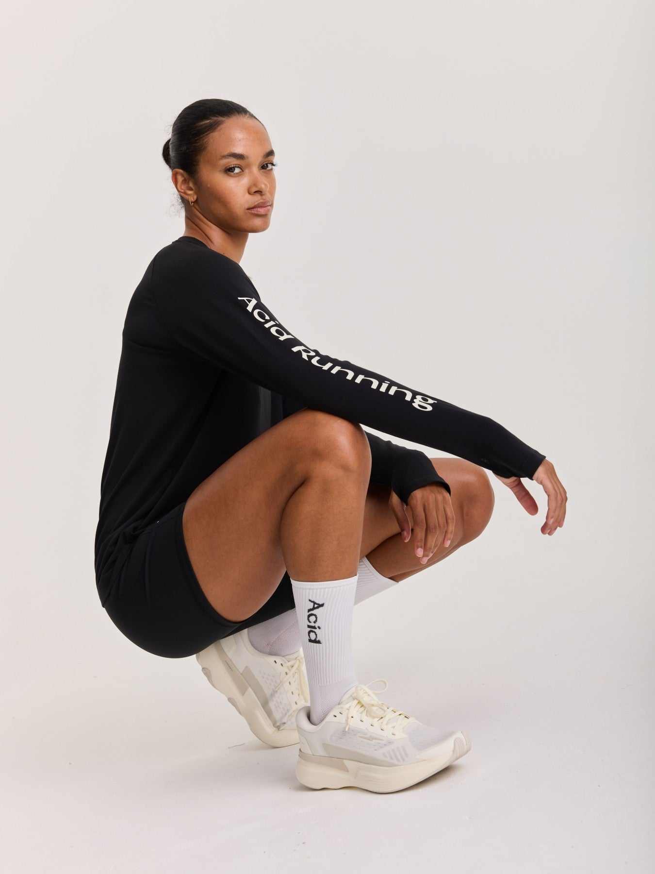 Women's Long Sleeve T-Shirt - Black