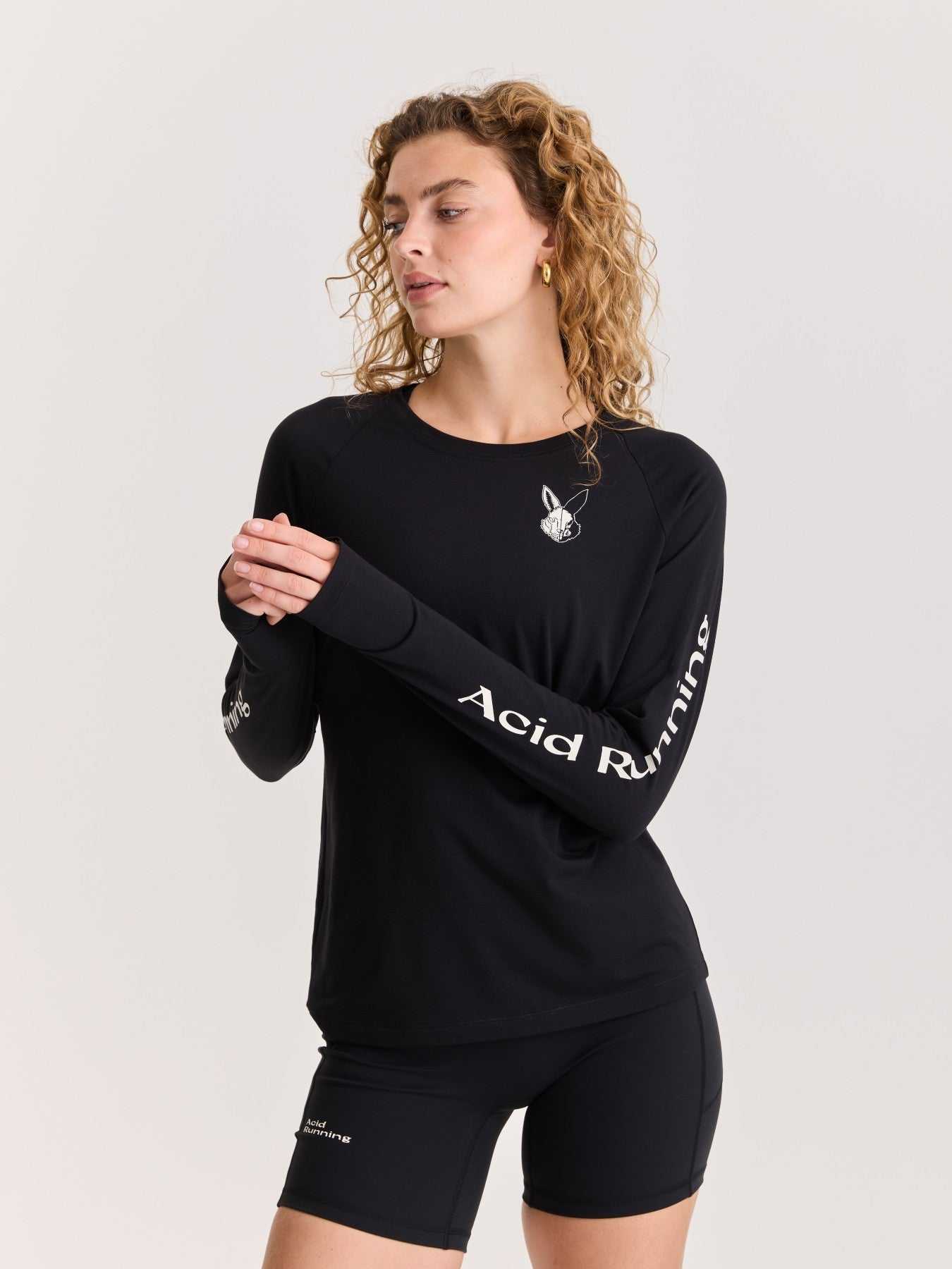 Women's Long Sleeve T-Shirt - Black