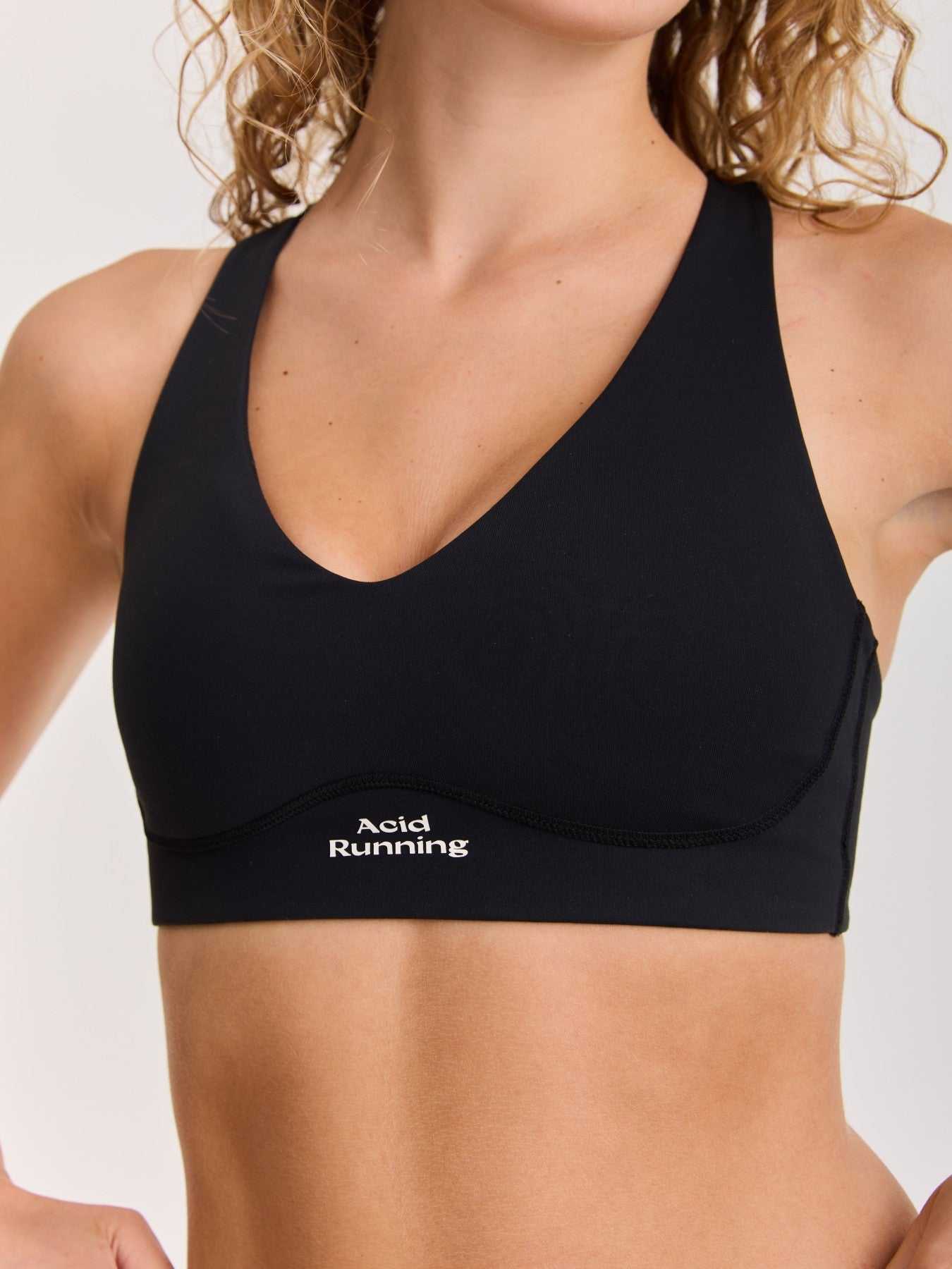 Women's Low Impact Running Bra - Black