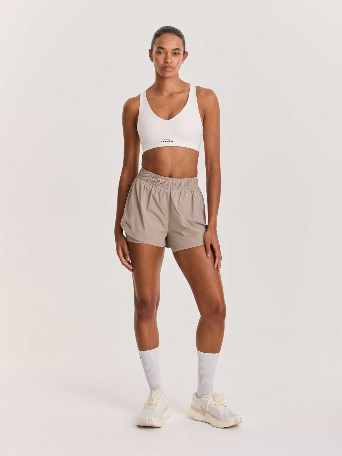Women's Low Impact Running Bra - Bone