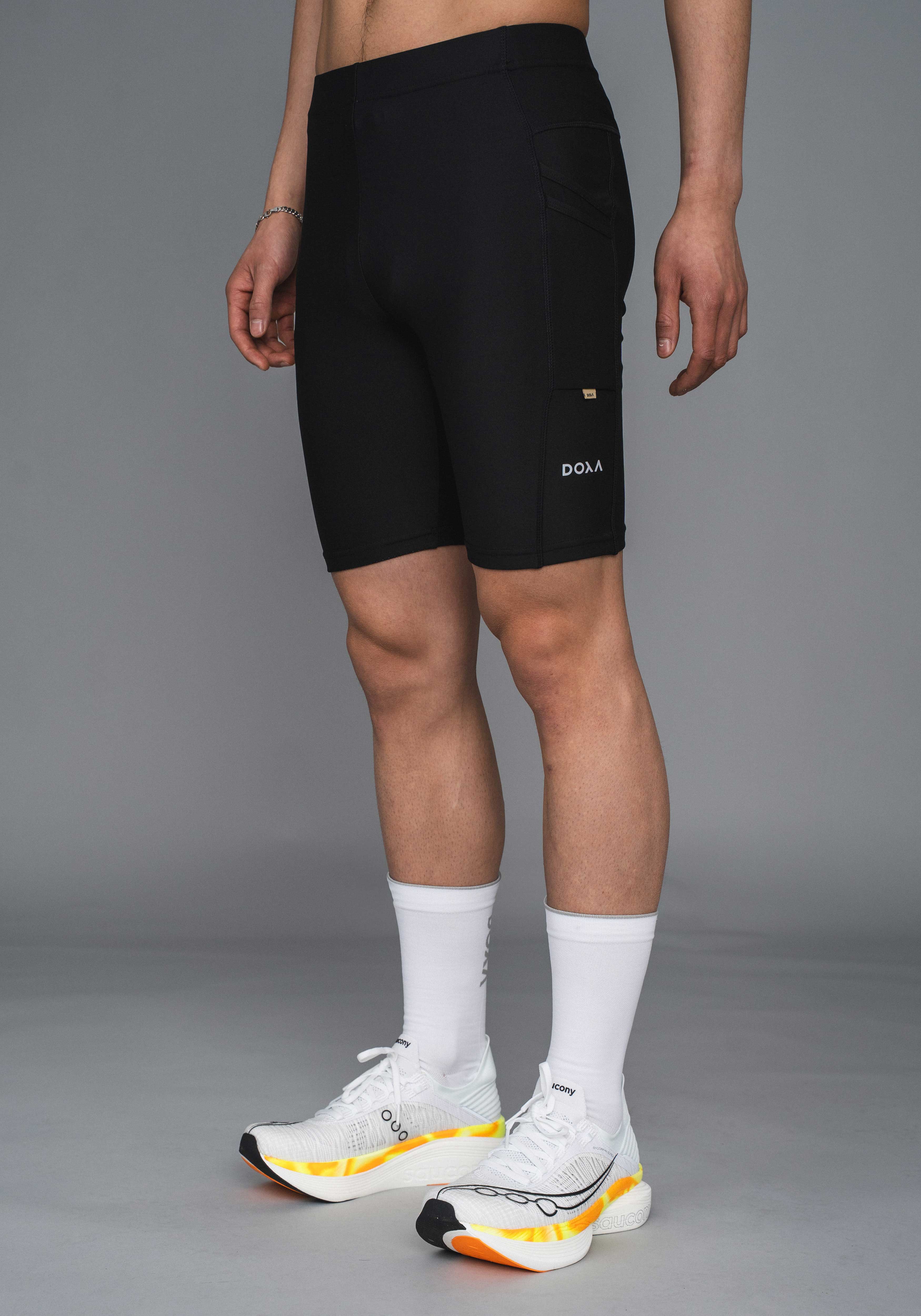 DOXA Run MNS RERUN HALF TIGHTS 2.0 Tights Black 02