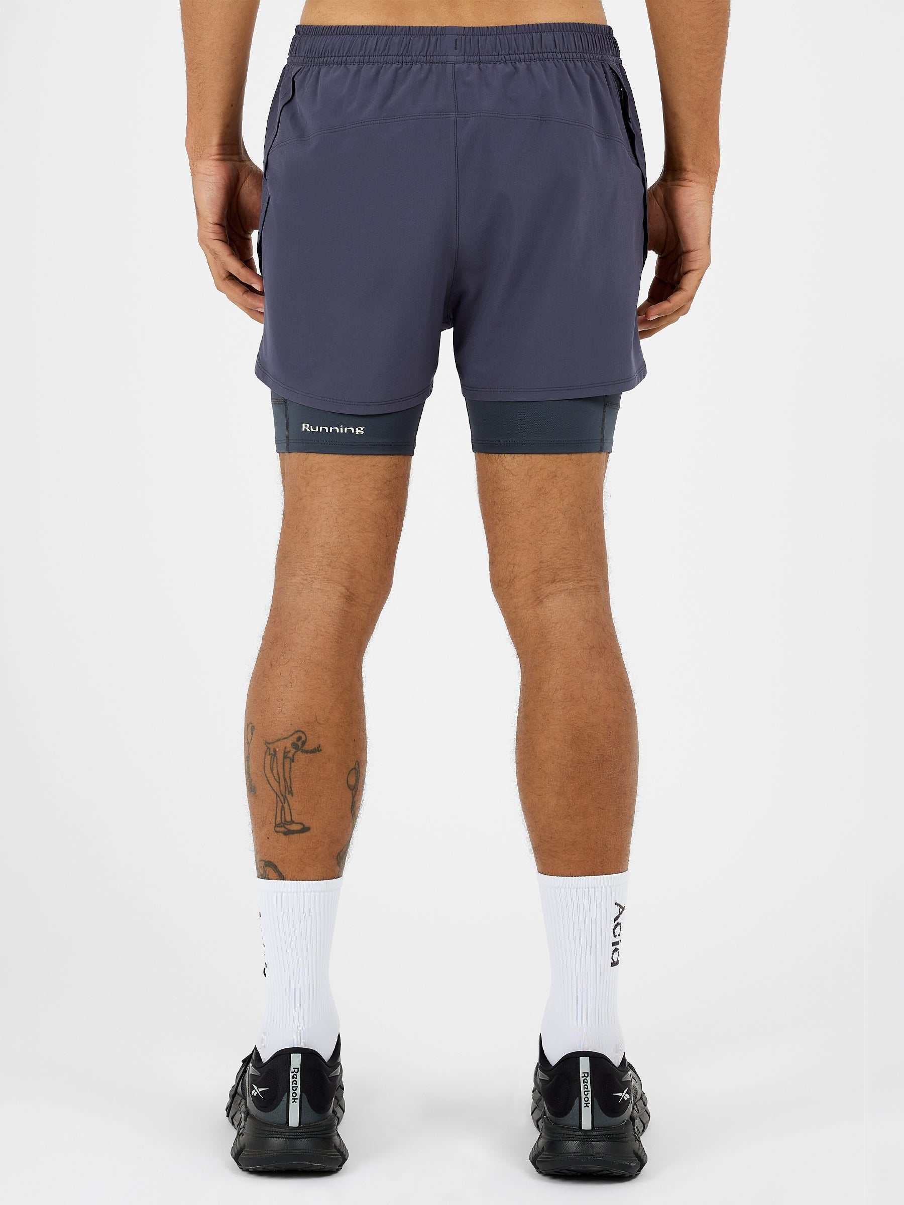 Men's 2-in-1 Shorts - Phantom