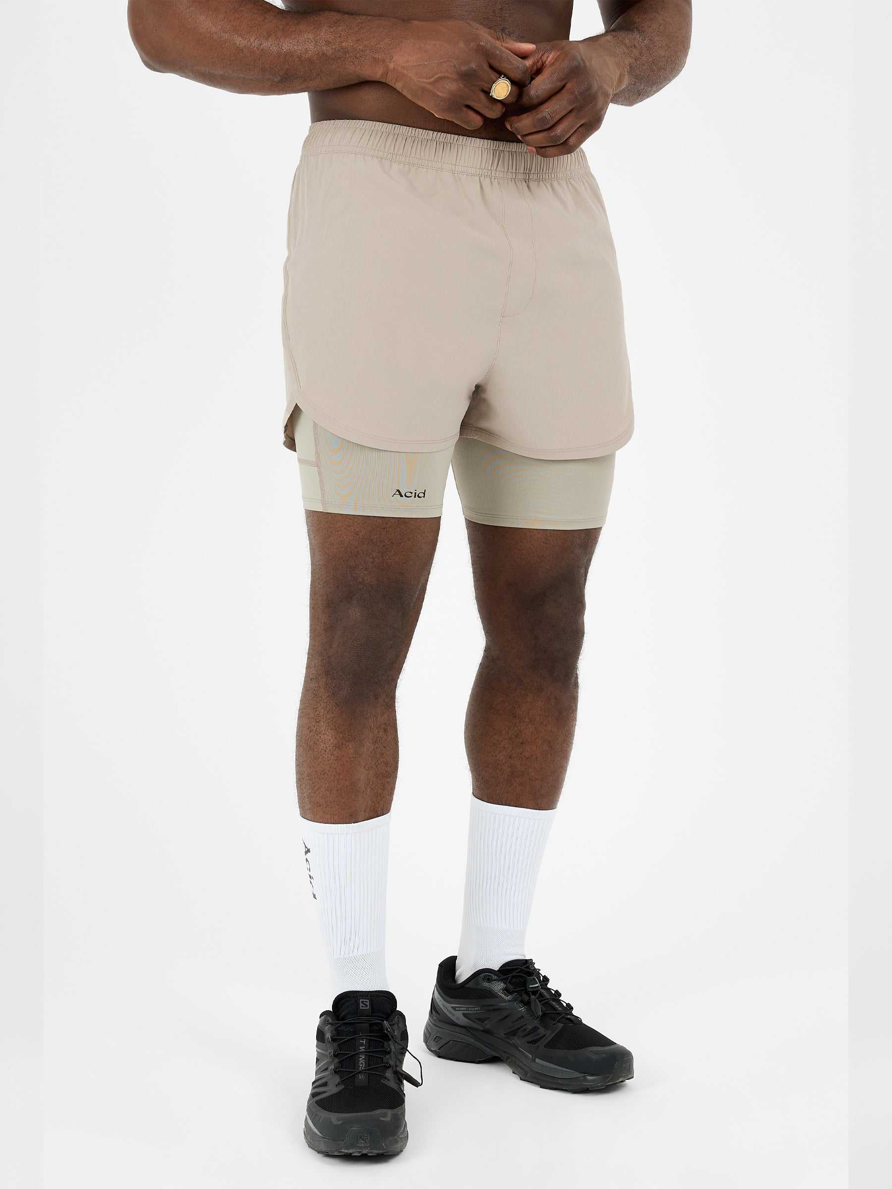 Men's 2-in-1 Shorts - Riverstone