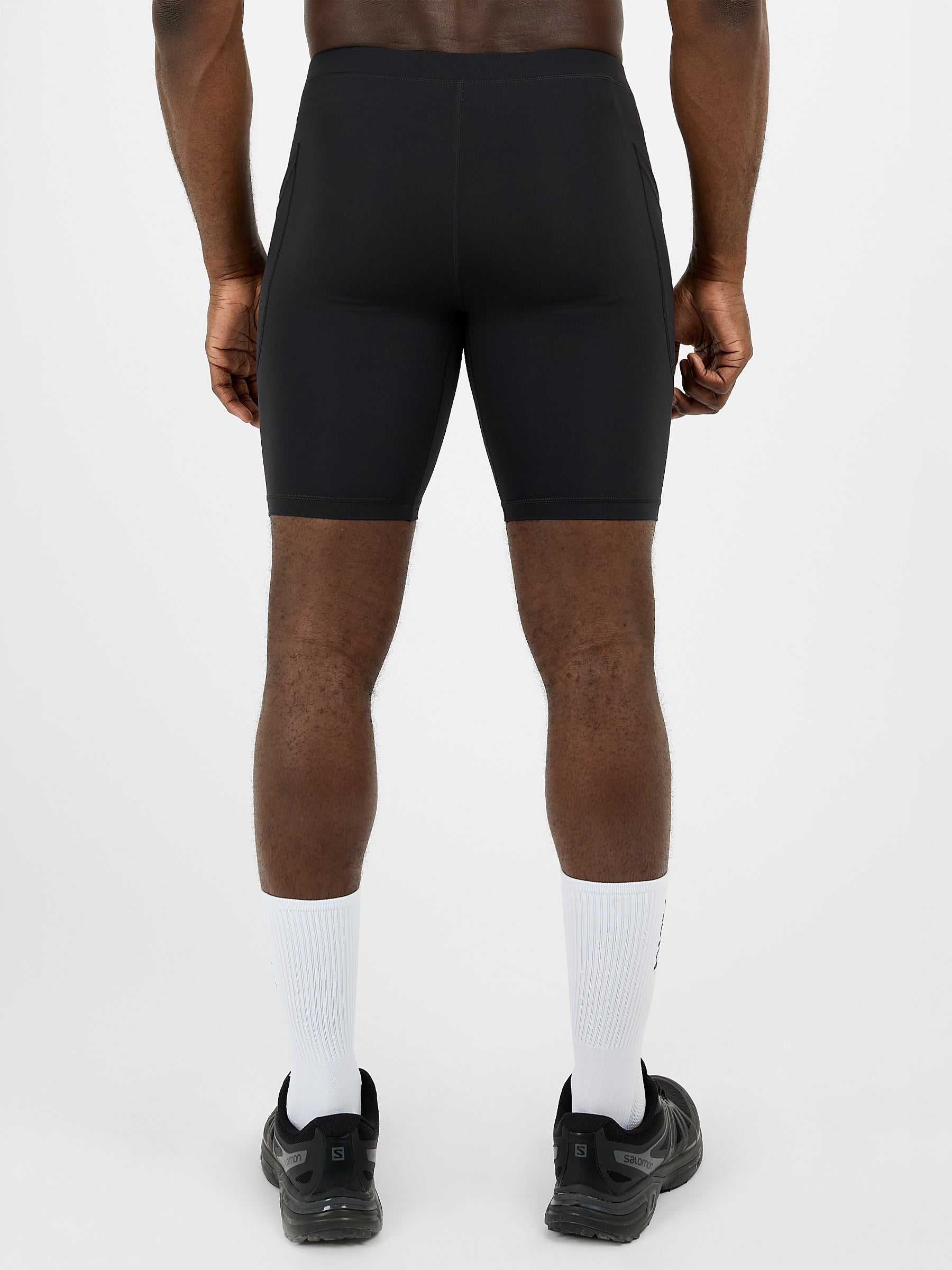 Men's Logo Half Tight - Black
