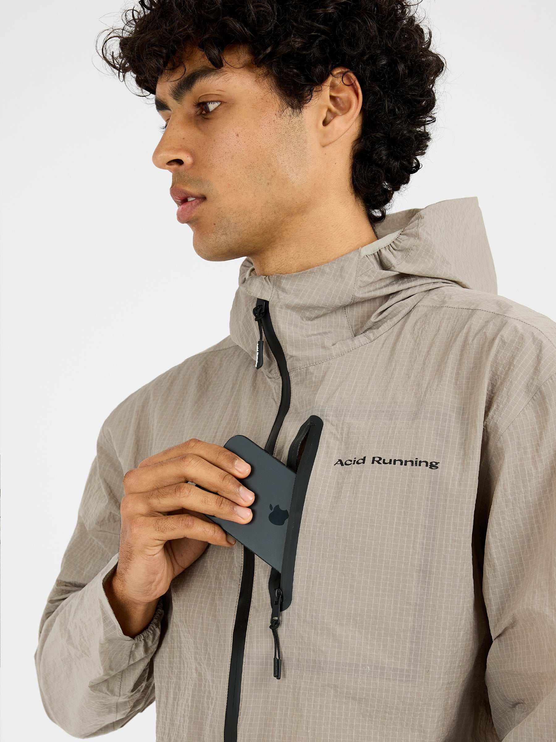 Men's Lightweight Running Jacket - Riverstone