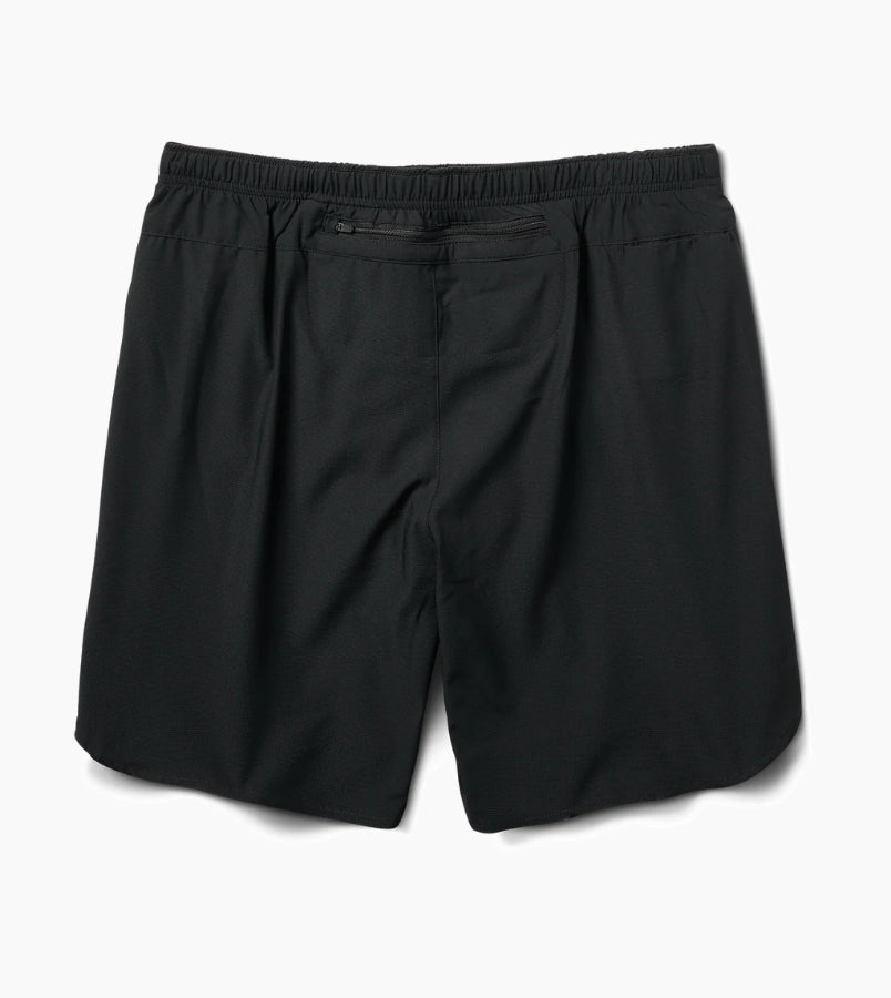 Baja Shorts 7" with elastic waistband and rear waterproof pocket.