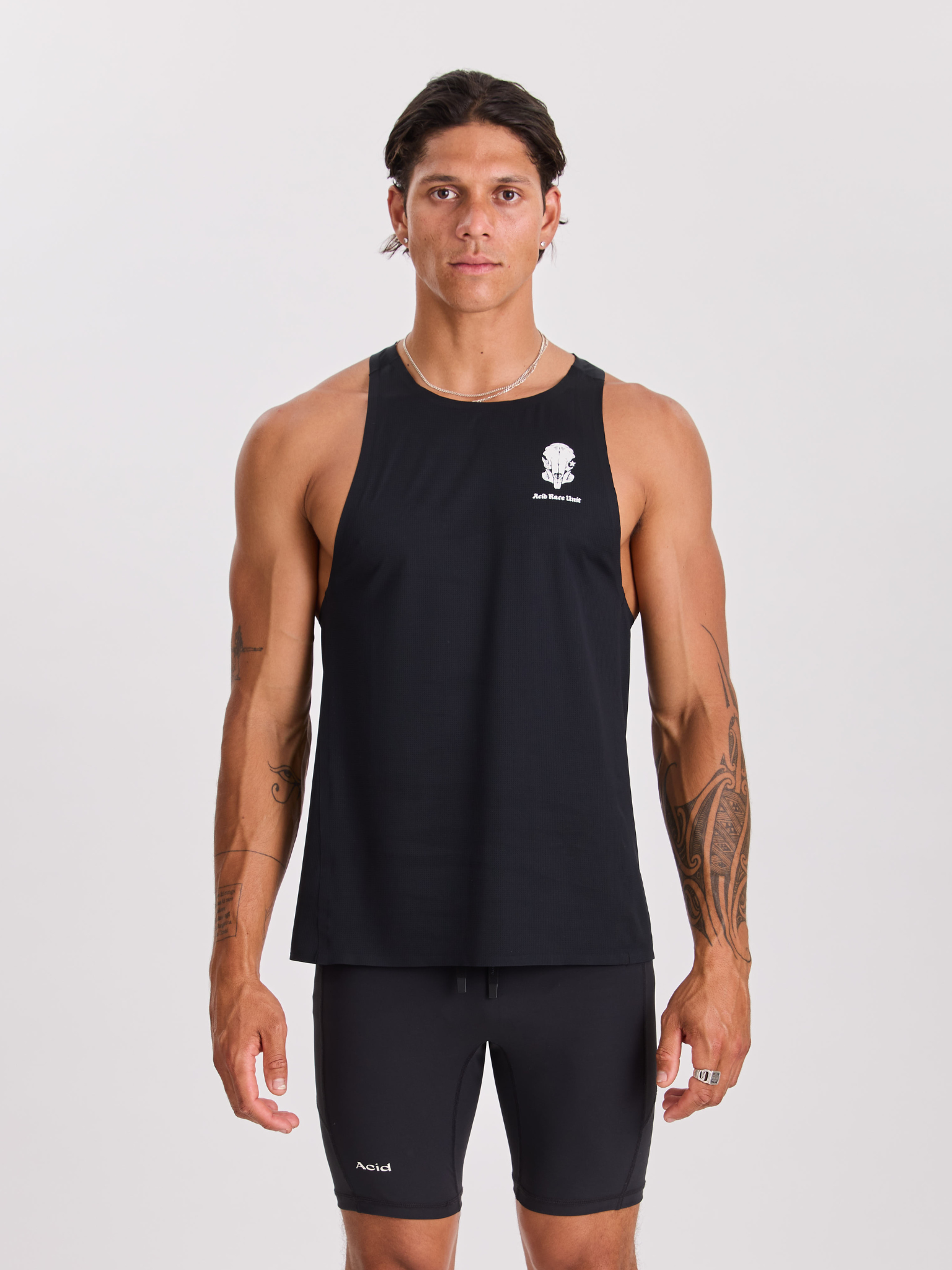 Men's Race Unit Tank - Black