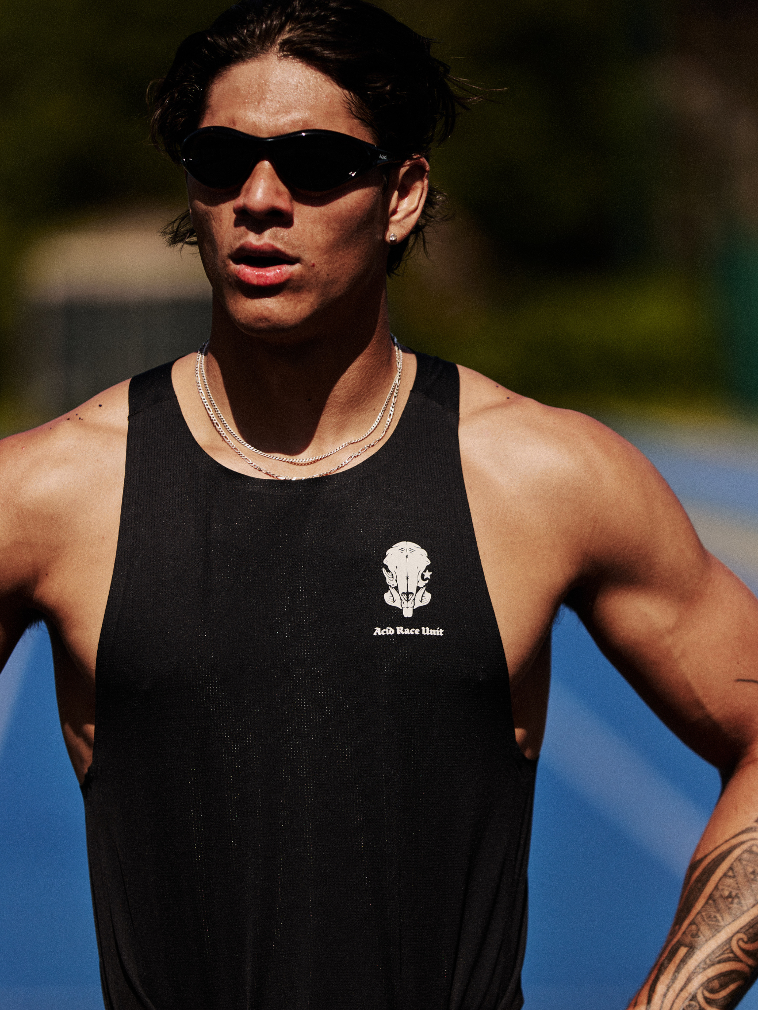 Men's Race Unit Tank - Black