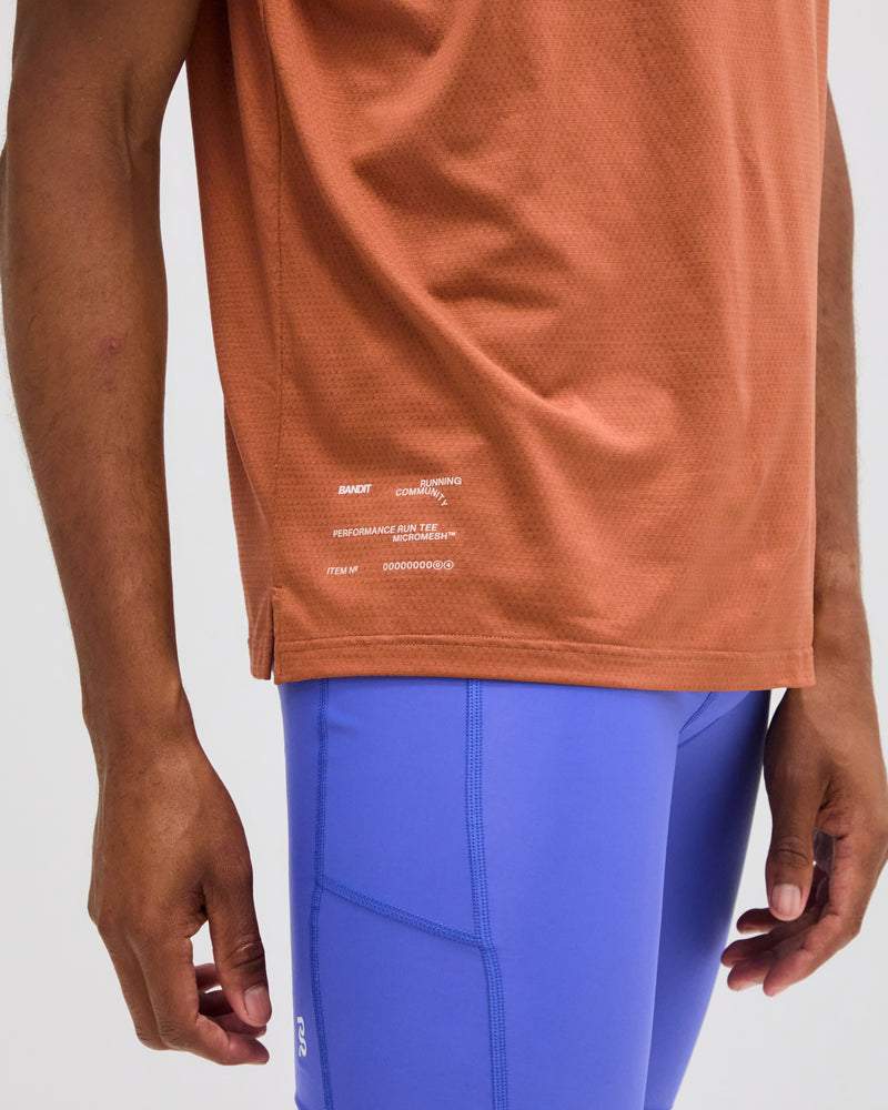 Men's Micromesh™ Run Tee - Rust