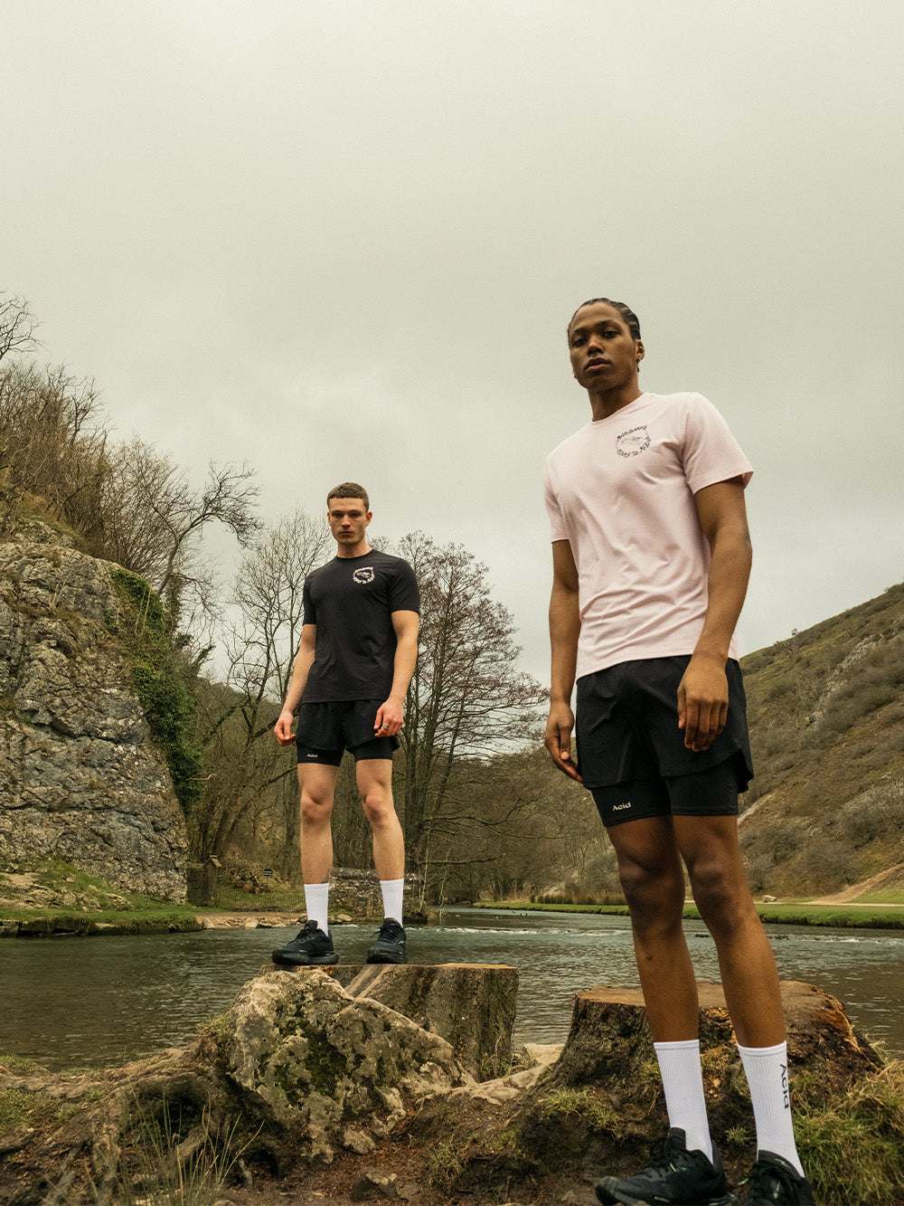 Albion T-Shirt - Iced Pink