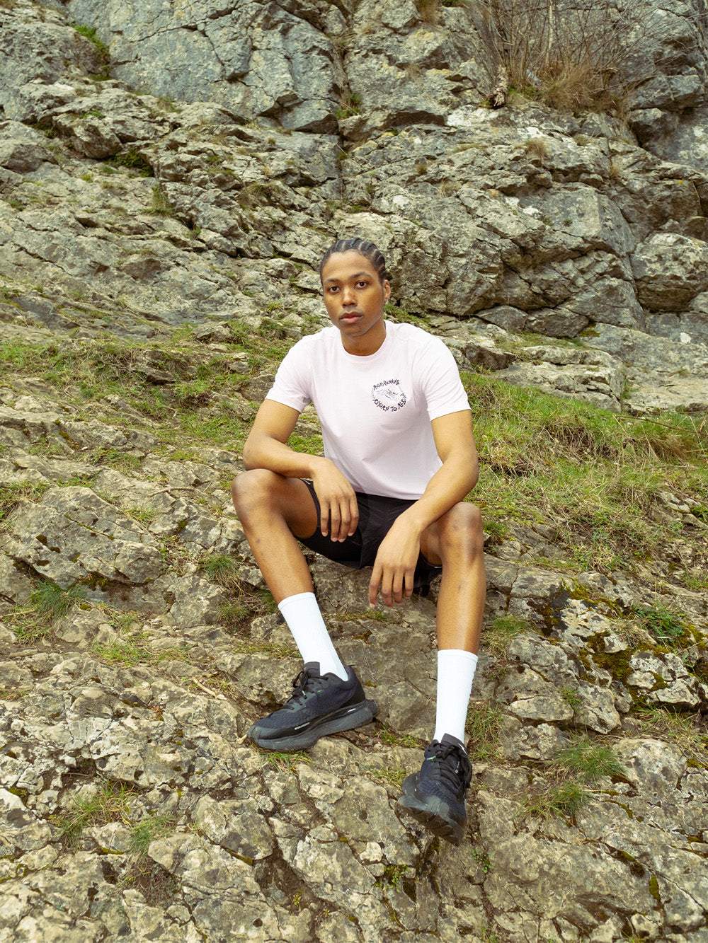 Albion T-Shirt - Iced Pink