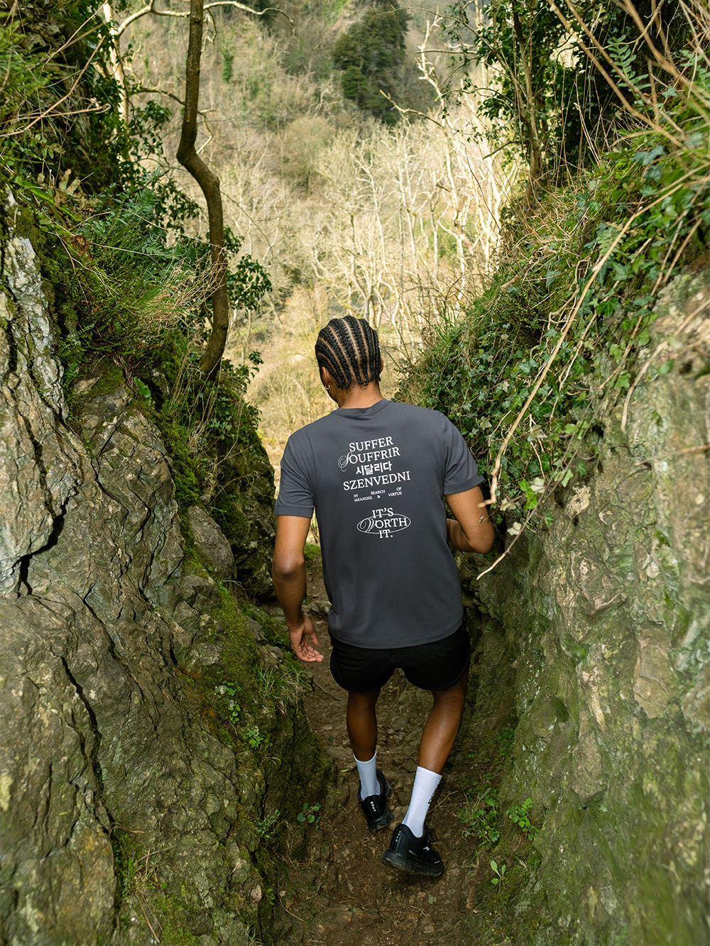 Worth It T-Shirt - Graphite