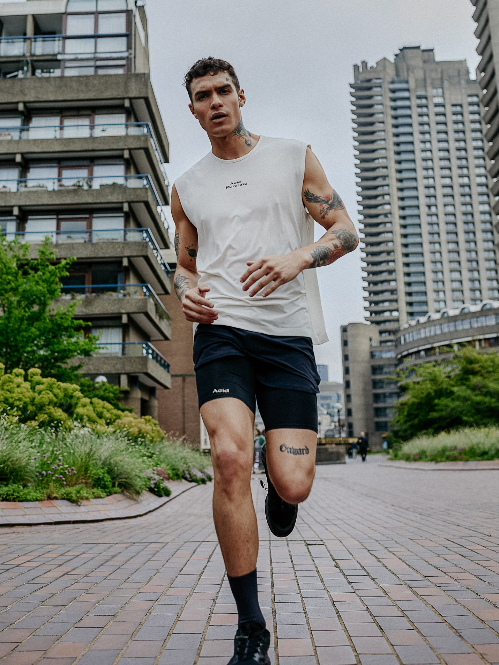 Men's Logo Tank - Bone