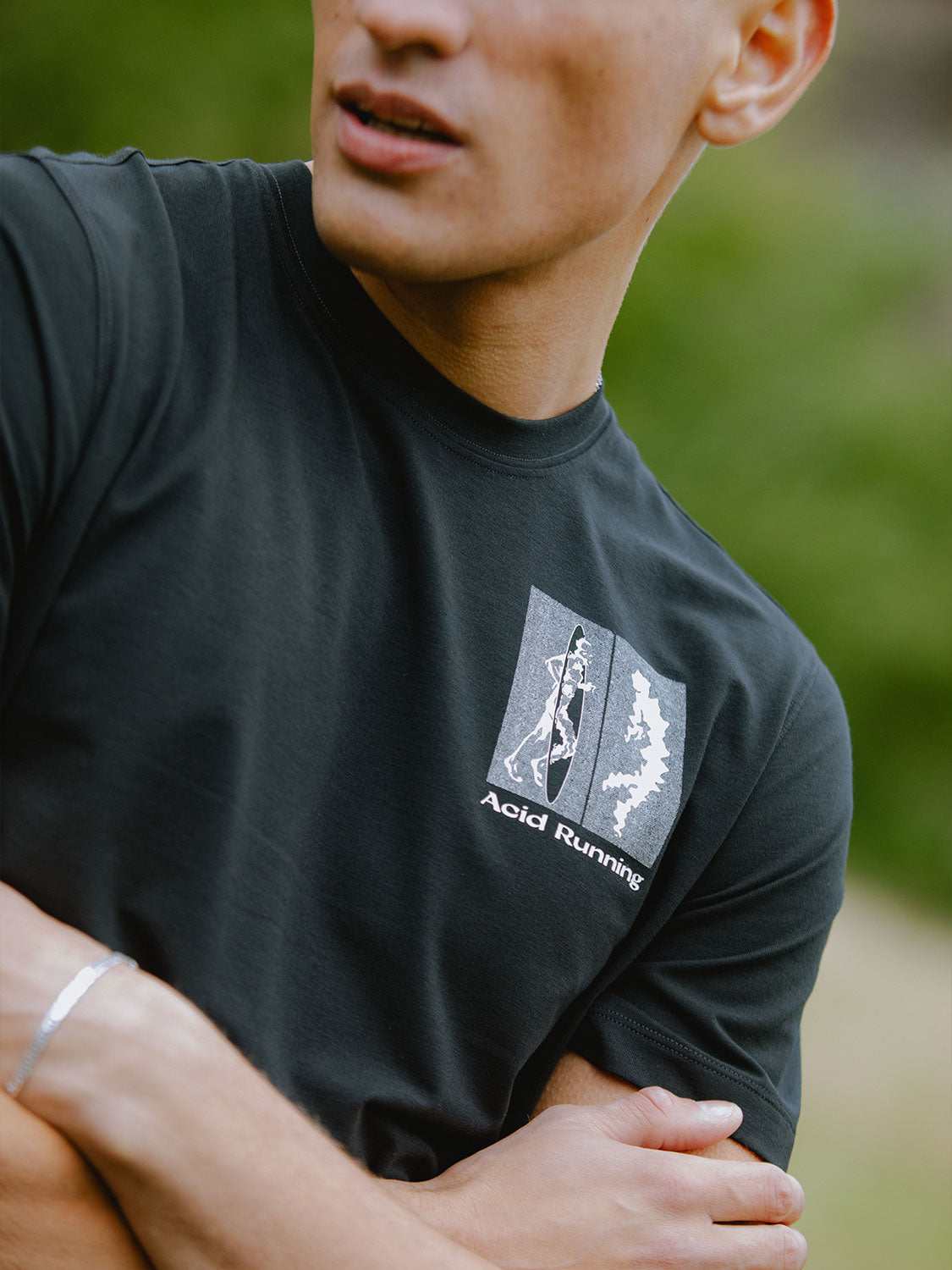 Transcendent Runner T-Shirt - Black