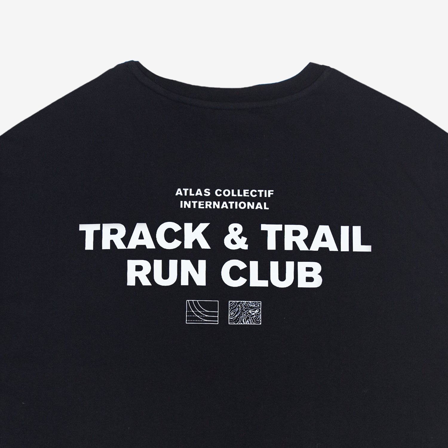 Track & Trail Organic Cotton Tee with print, relaxed fit, 100% organic cotton, durable and breathable fabric.