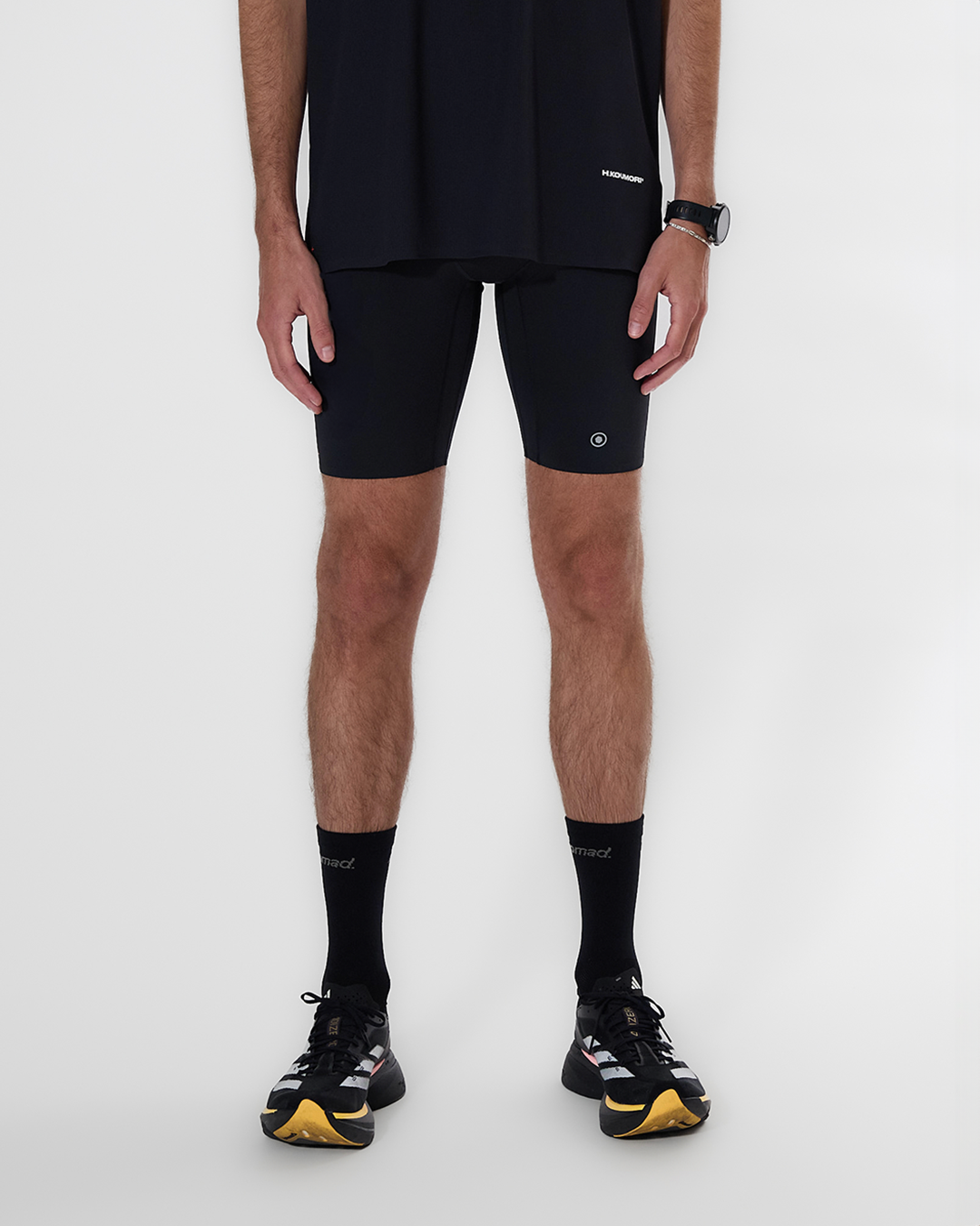 Koumori Training Tights with multi-pocket system and breathable fabric.