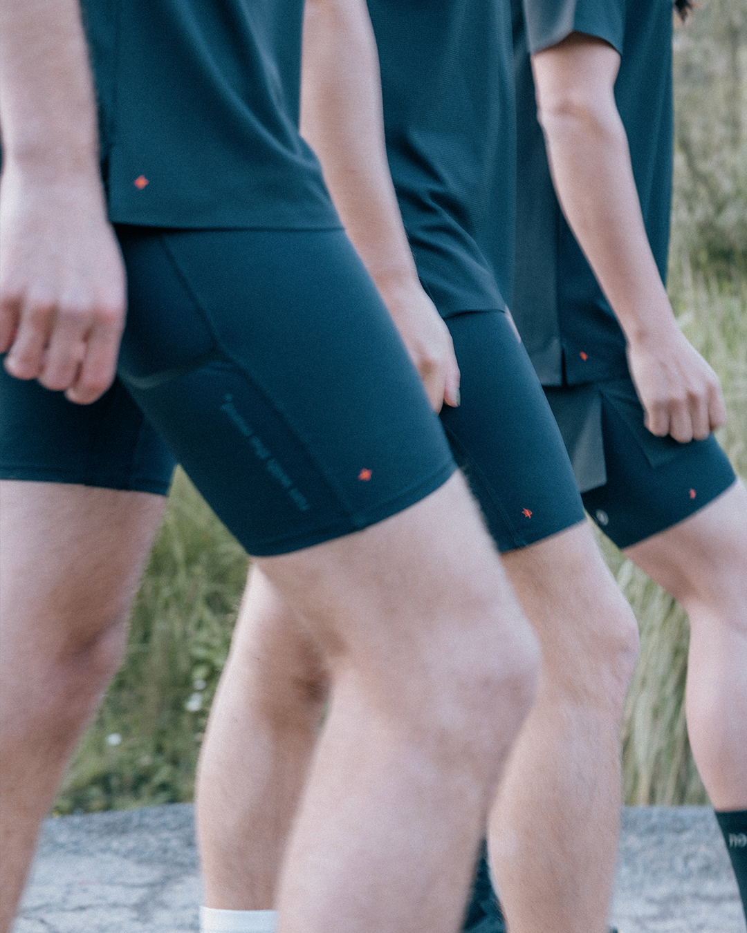 Koumori Training Tights with multi-pocket design and breathable fabric.