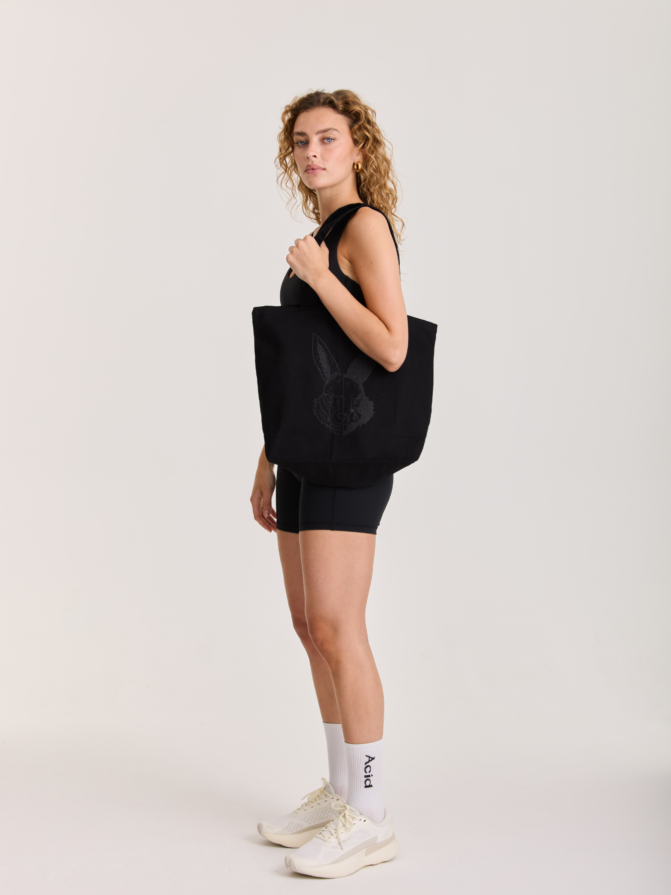 Logo Canvas Tote Bag